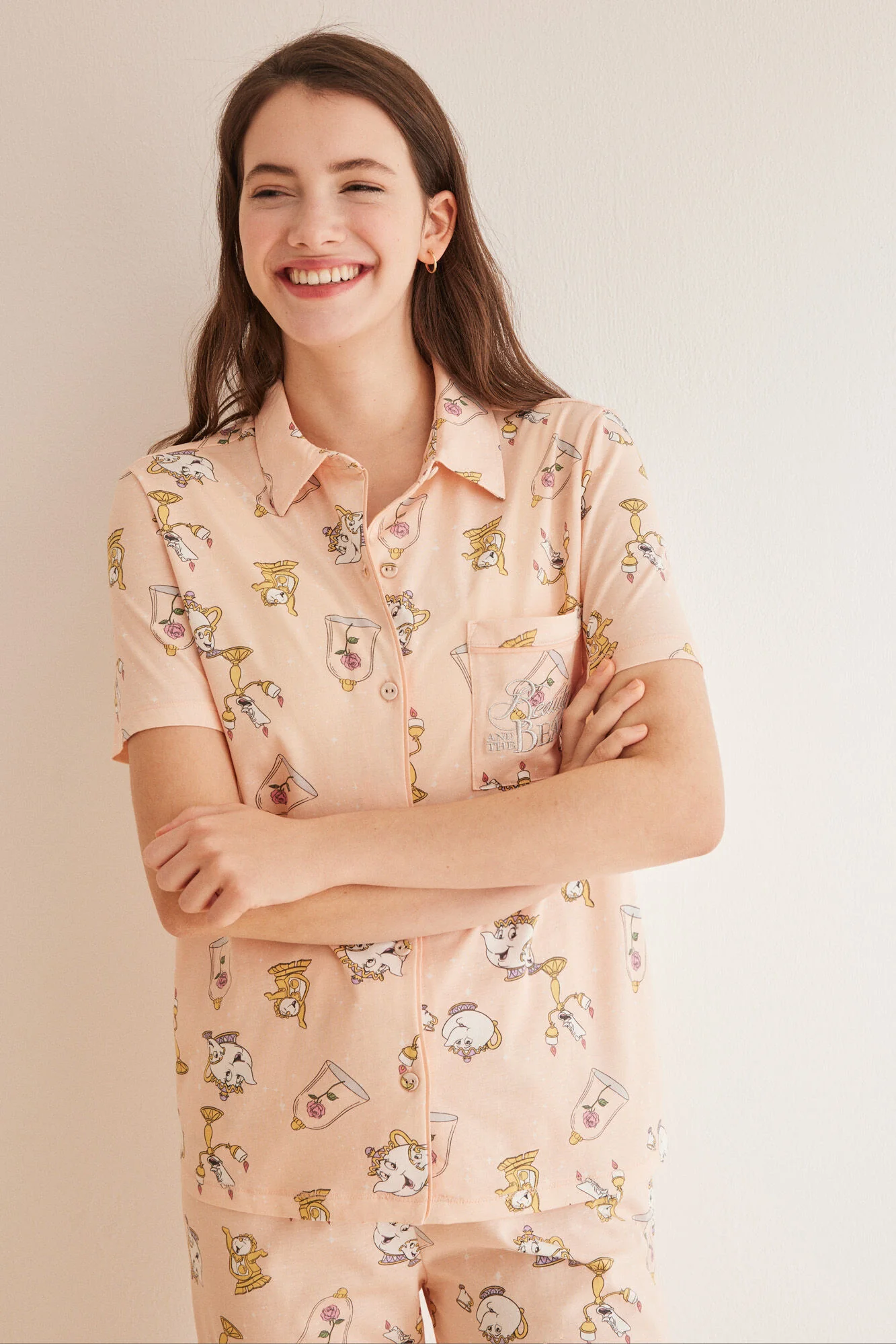 100% cotton Beauty and the Beast classic pyjamas - Image 6