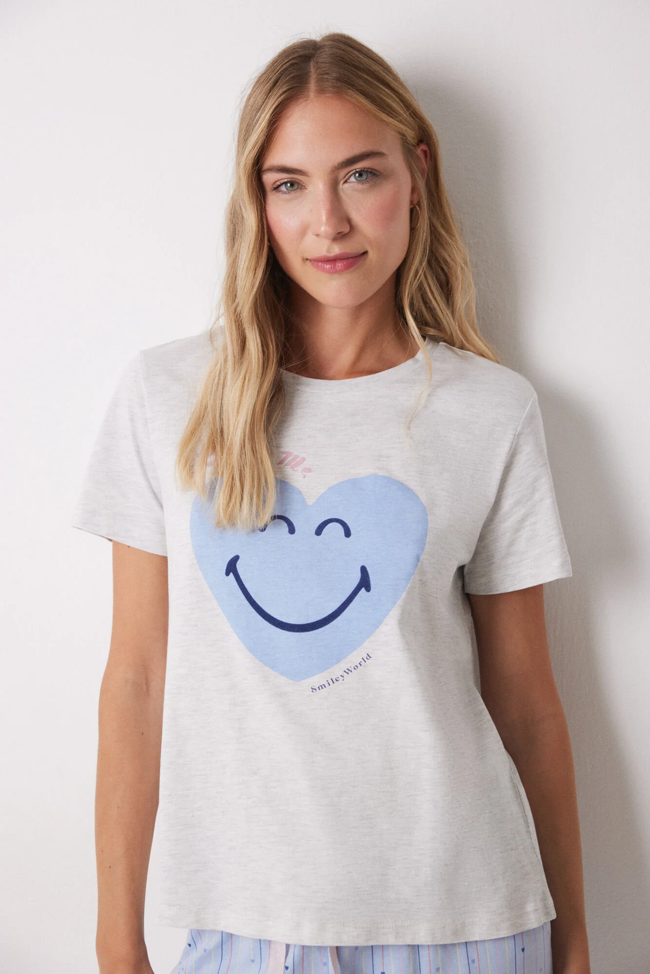 100% cotton blue heart pajamas - Image 3