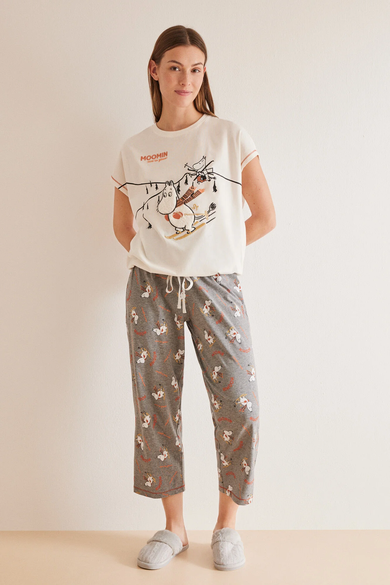 100% cotton Capri Moomin pyjamas - Image 5
