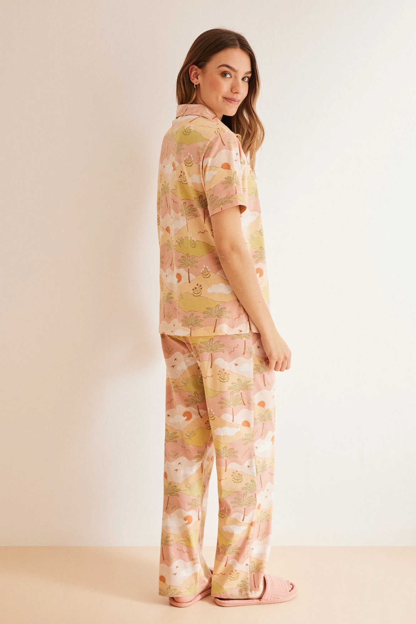 100% cotton classic pyjamas with long bottoms - Image 3
