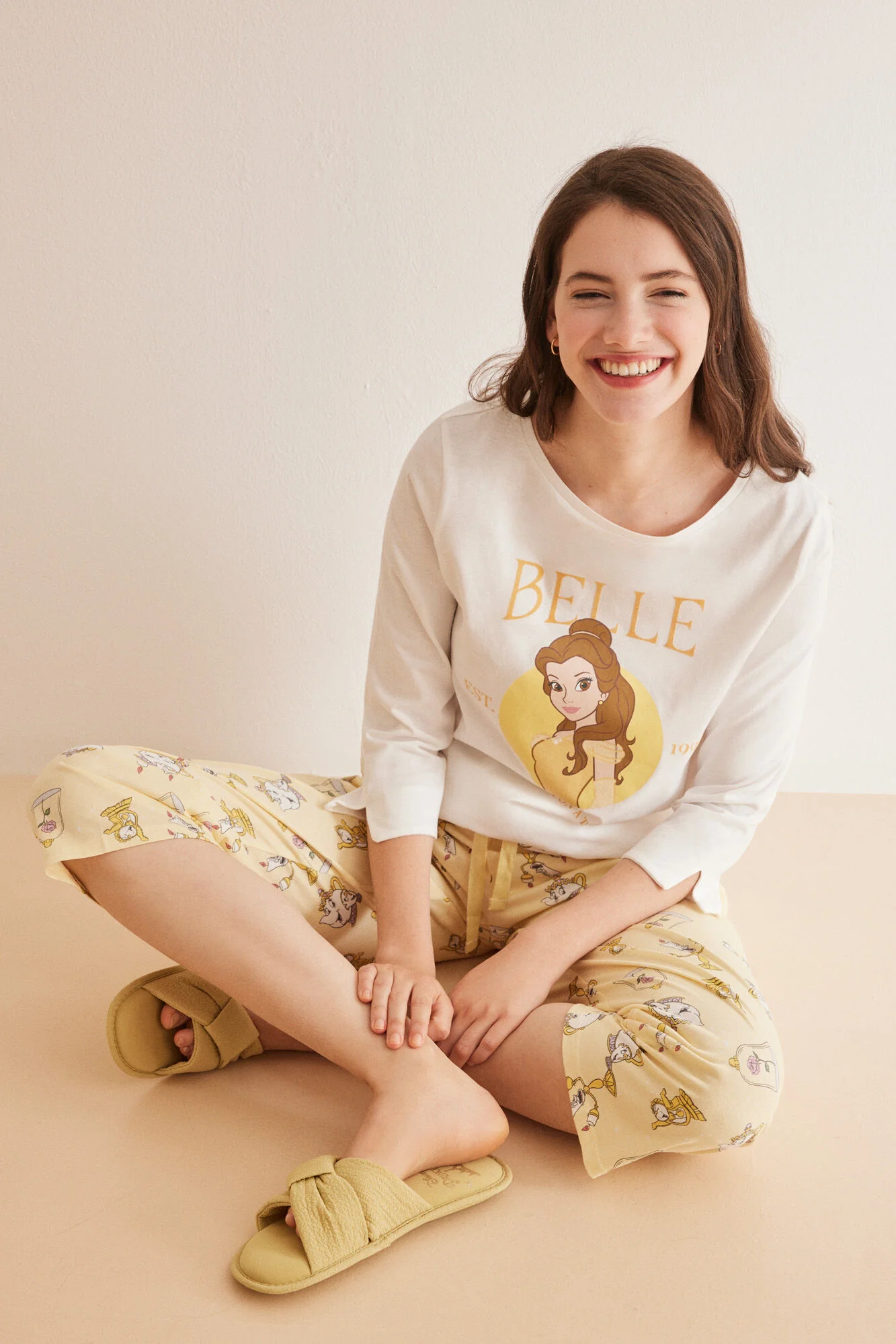 100% Cotton Disney Bella Pyjamas - Image 5