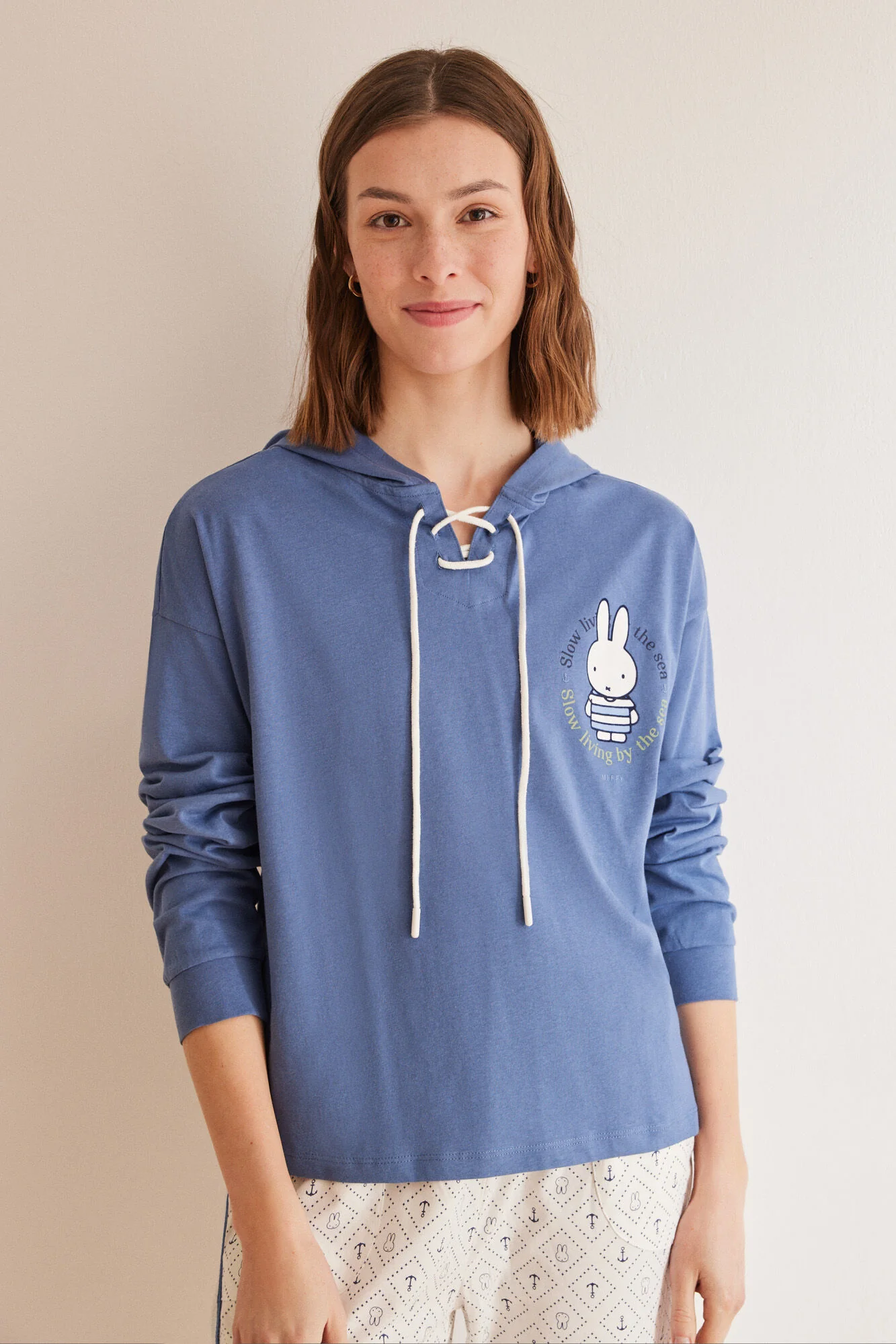 100% cotton Miffy hoodie pyjamas - Image 3