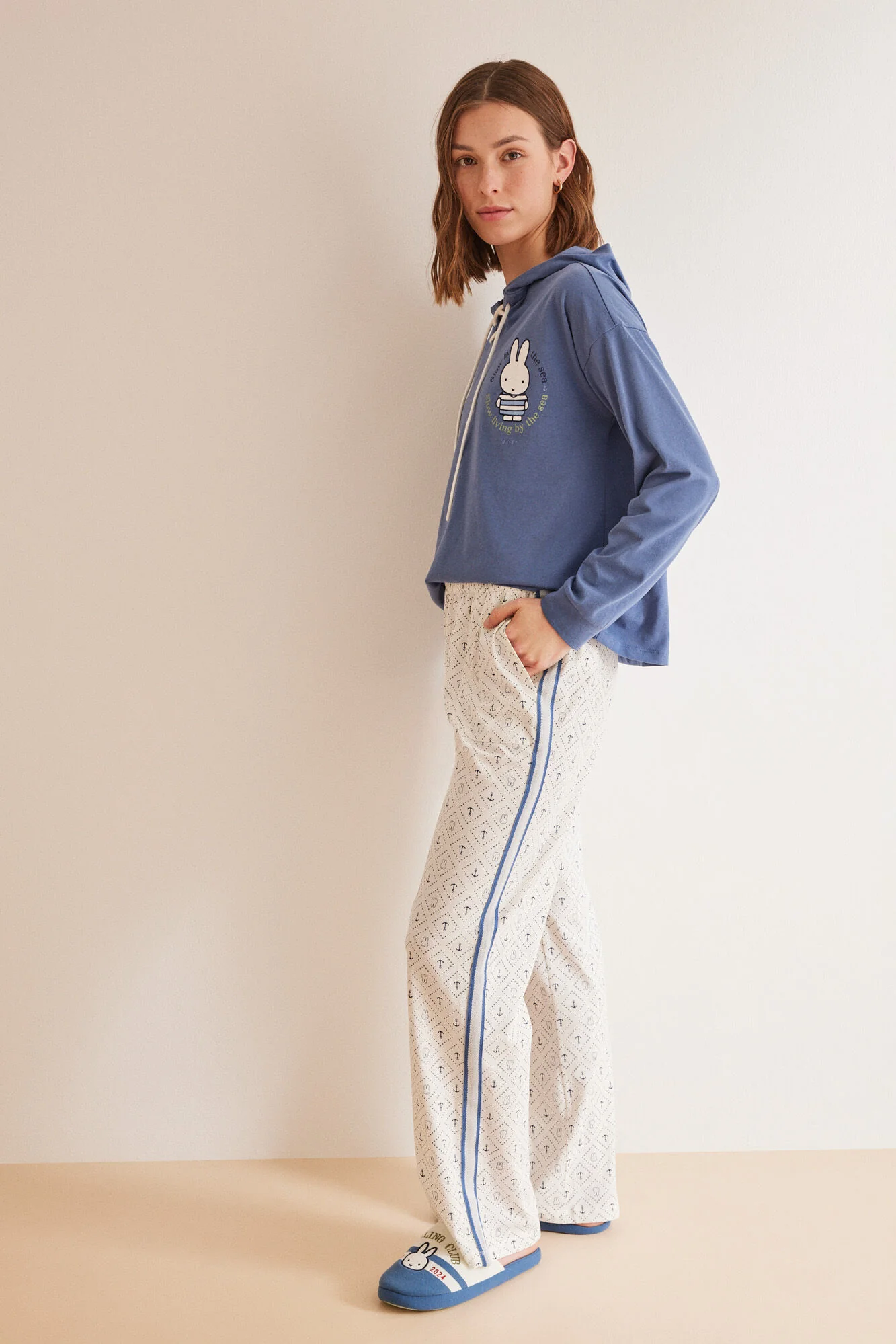 100% cotton Miffy hoodie pyjamas - Image 5
