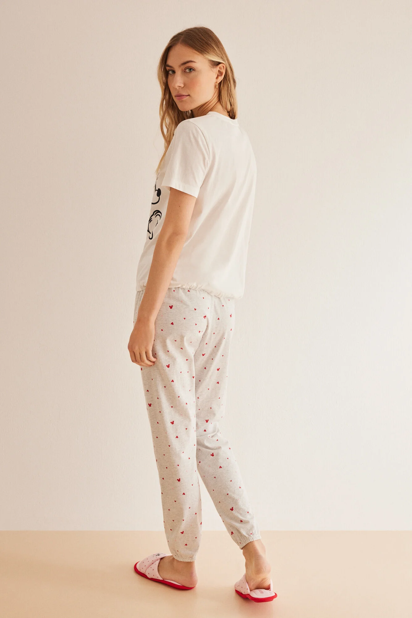 100% cotton Minnie hearts pyjamas - Image 2
