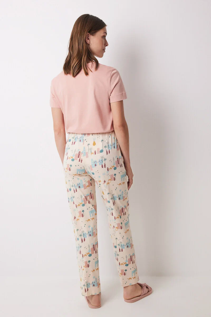 Long pants 100% ivory cotton - Image 4