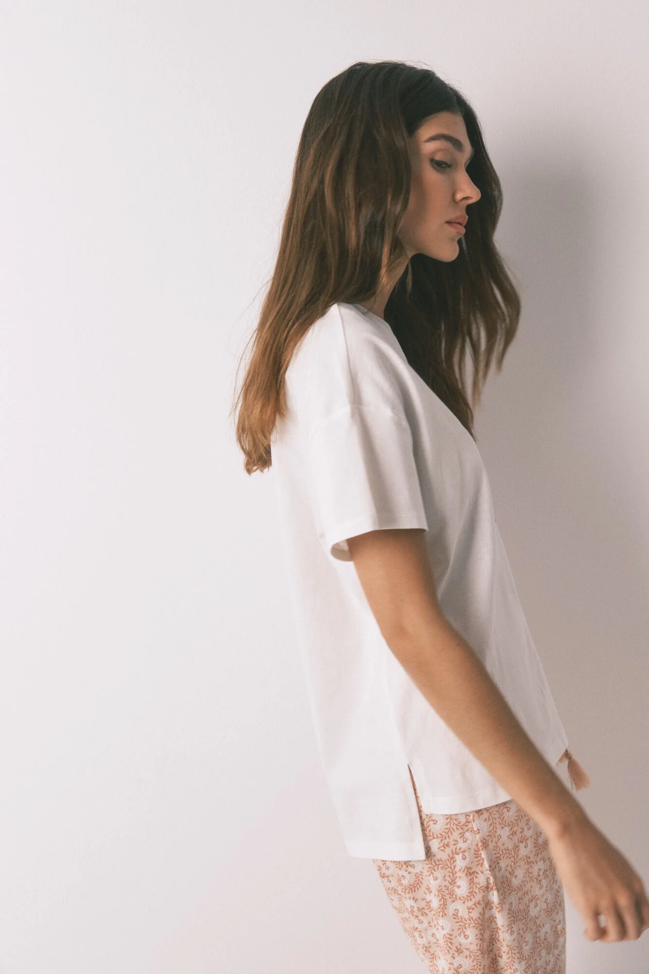 100% cotton "Namaste" white T-shirt - Image 5