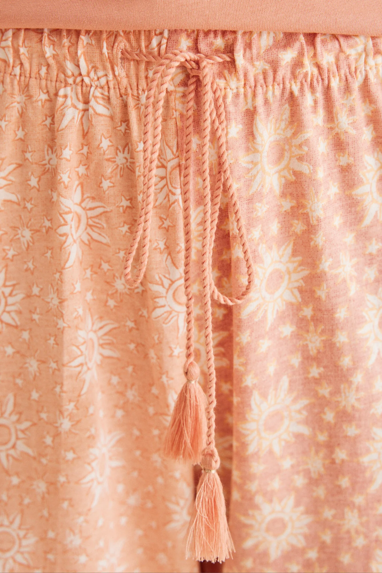100% Cotton Pink Capri Pyjamas - Image 3