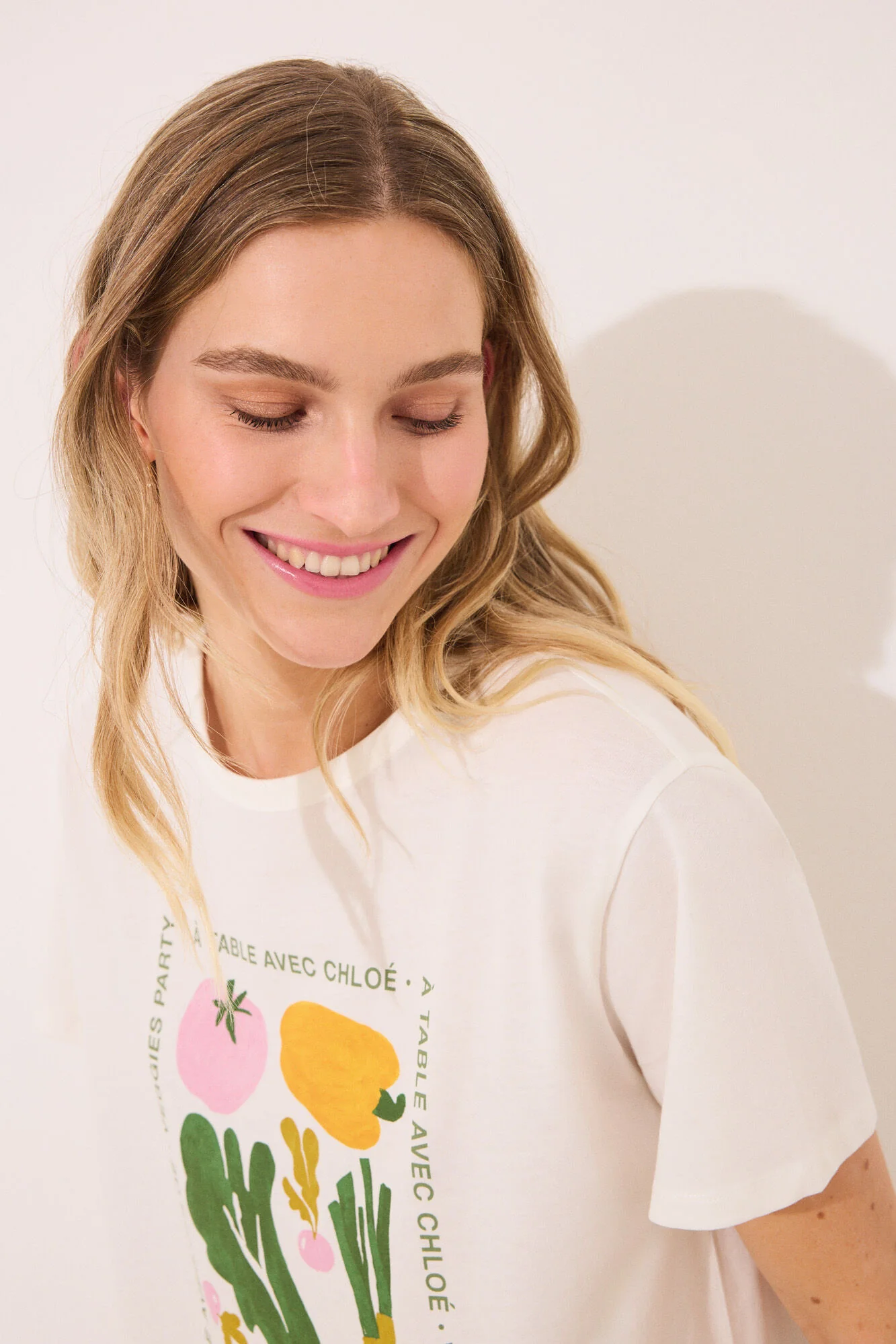 100% cotton short sleeve T-shirt "vegetables" - Image 3