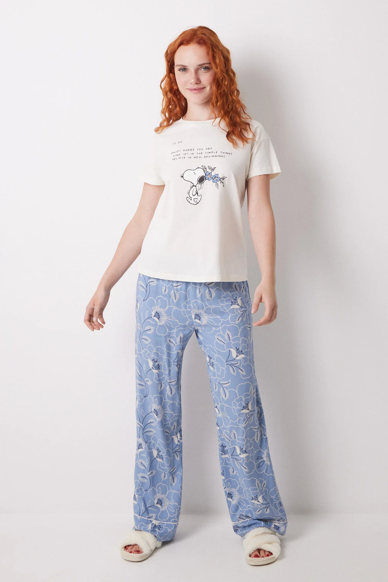 100% cotton Snoopy short sleeve T-shirt - Image 4