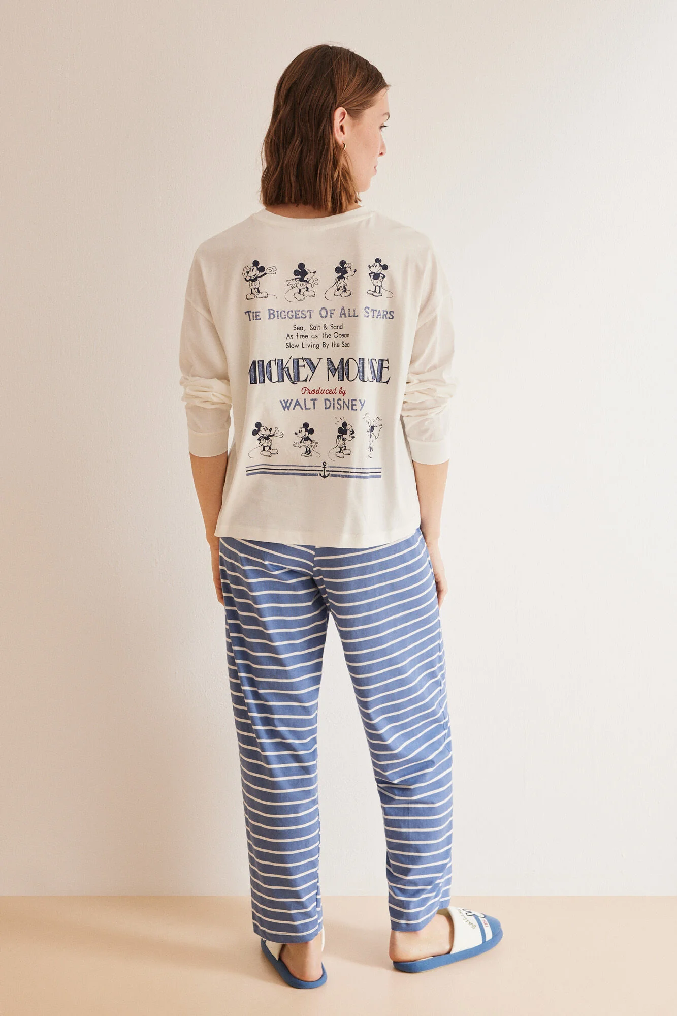100% cotton striped Mickey pyjamas - Image 7
