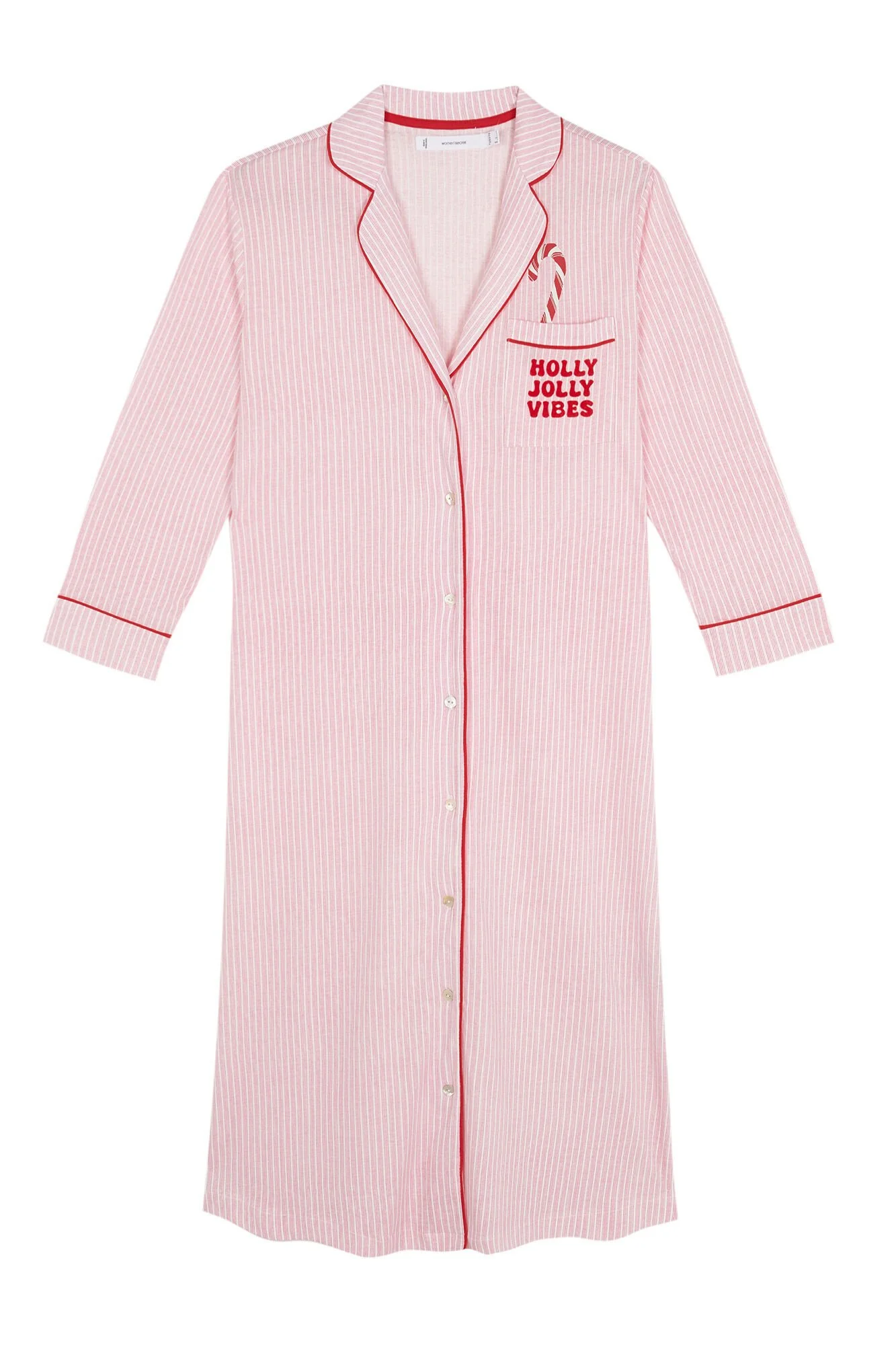 100% cotton striped nightgown - Image 6