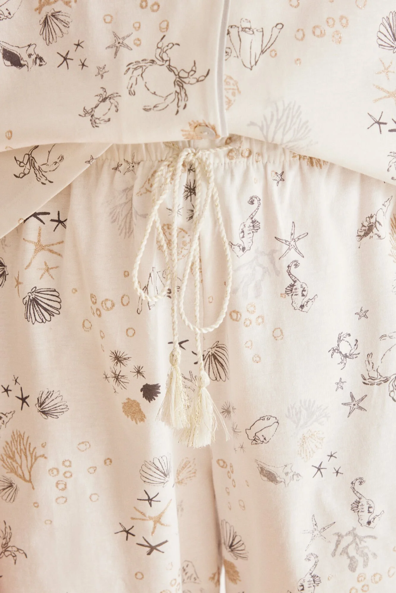 Classic long 100% cotton sea pyjamas - Image 4