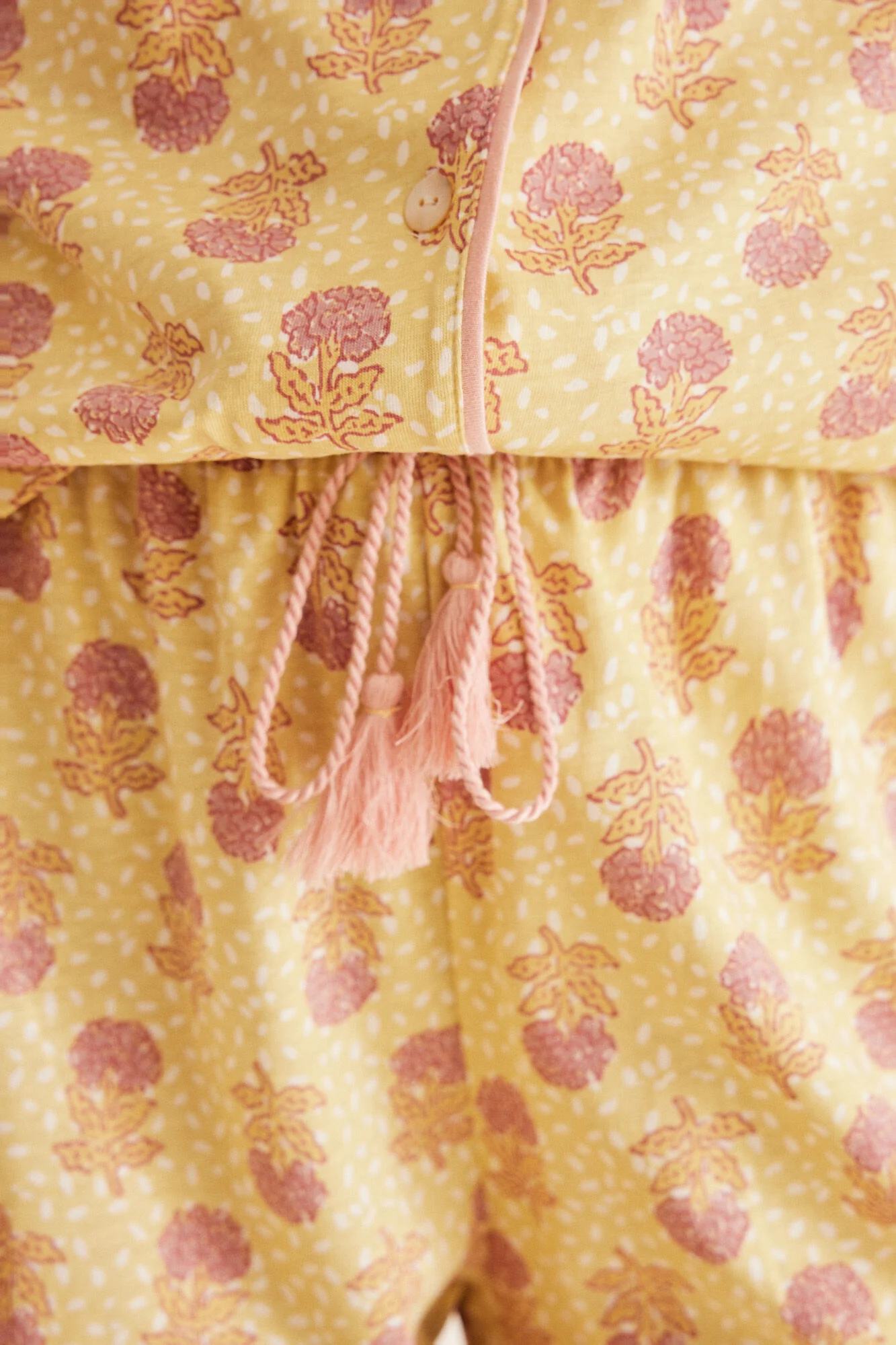 Classic pink 100% cotton pyjamas - Image 3