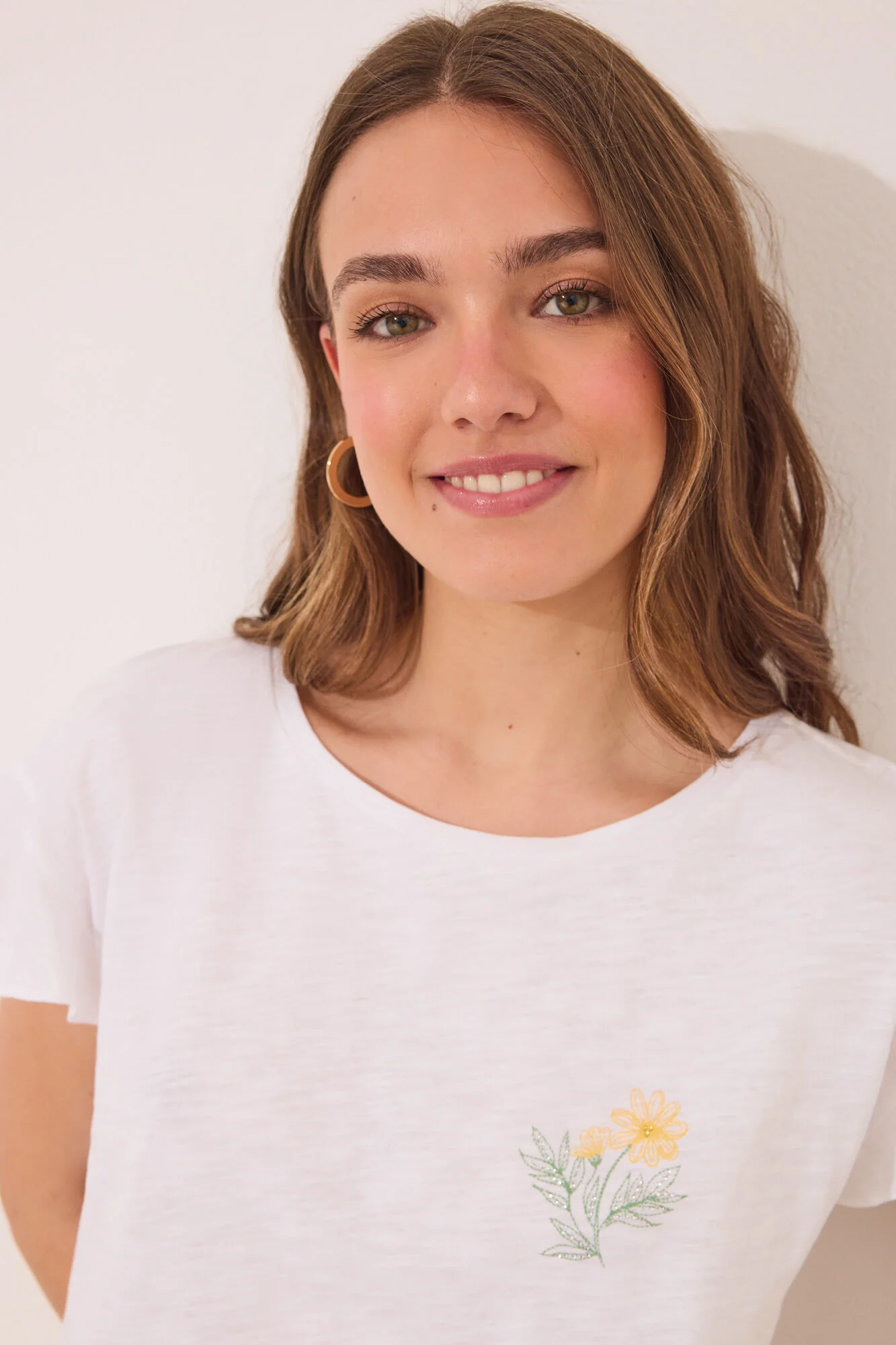 100% ivory cotton short pyjamas - Image 3