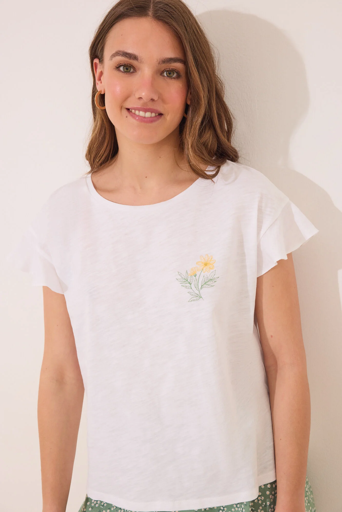 100% ivory cotton short pyjamas - Image 6