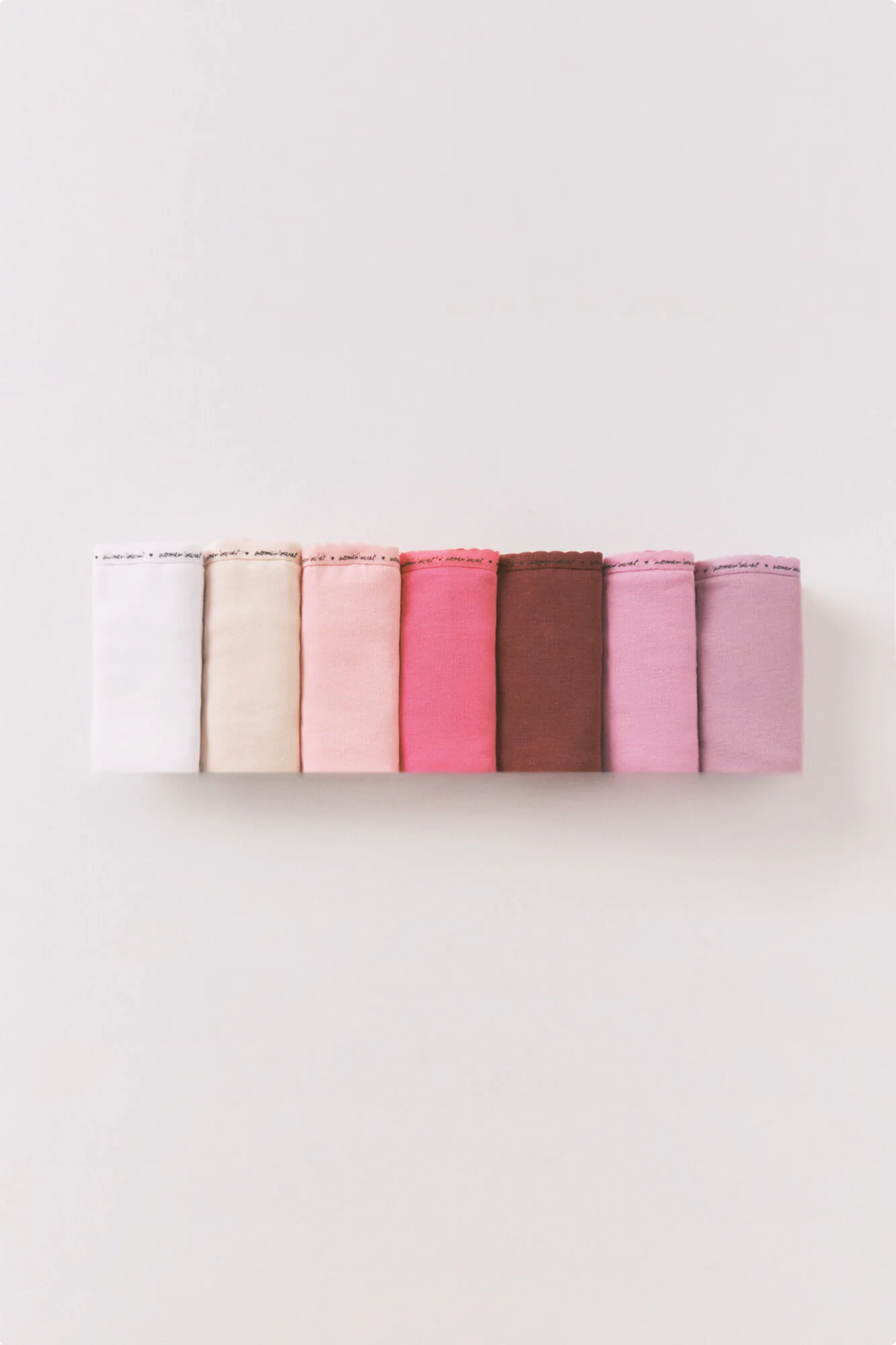 7-pack pink cotton classic panties - Image 2