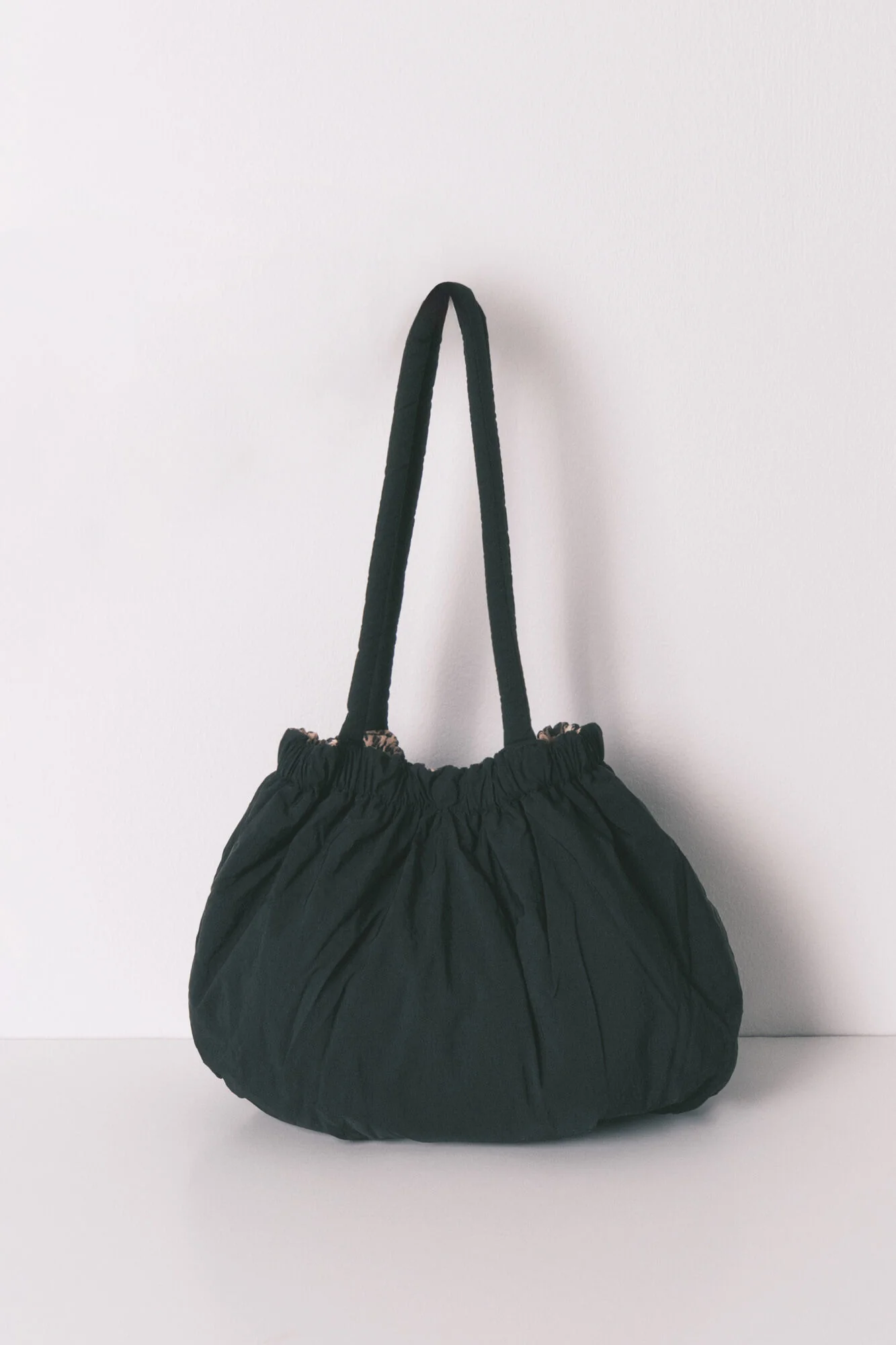 Animal print reversible nylon handbag, bag - Image 6