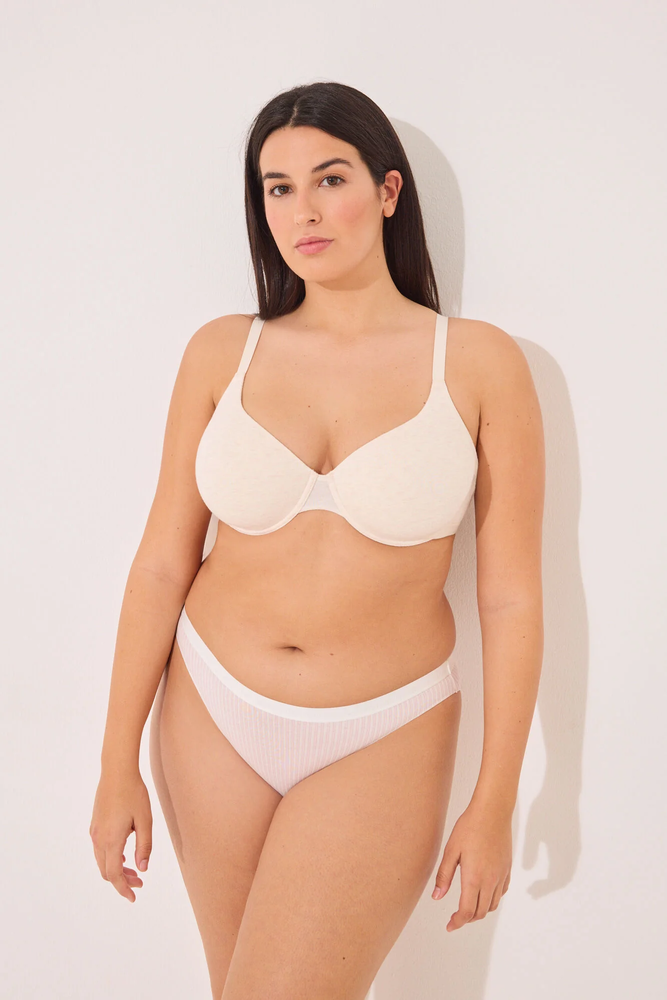 BEAUTIFUL classic bra in ivory cotton - Image 5