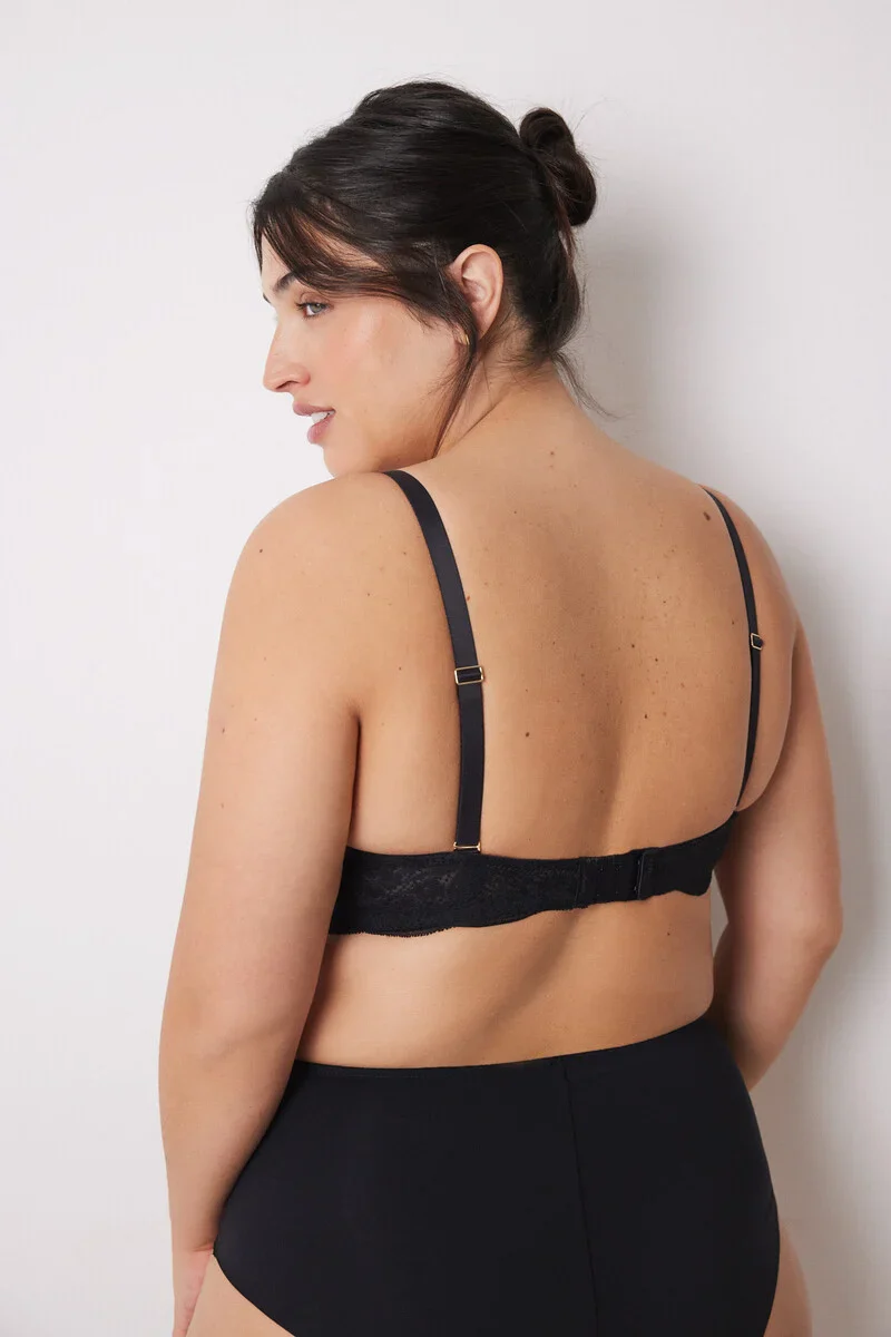 BEAUTIFUL Black padding classic bra - Image 4