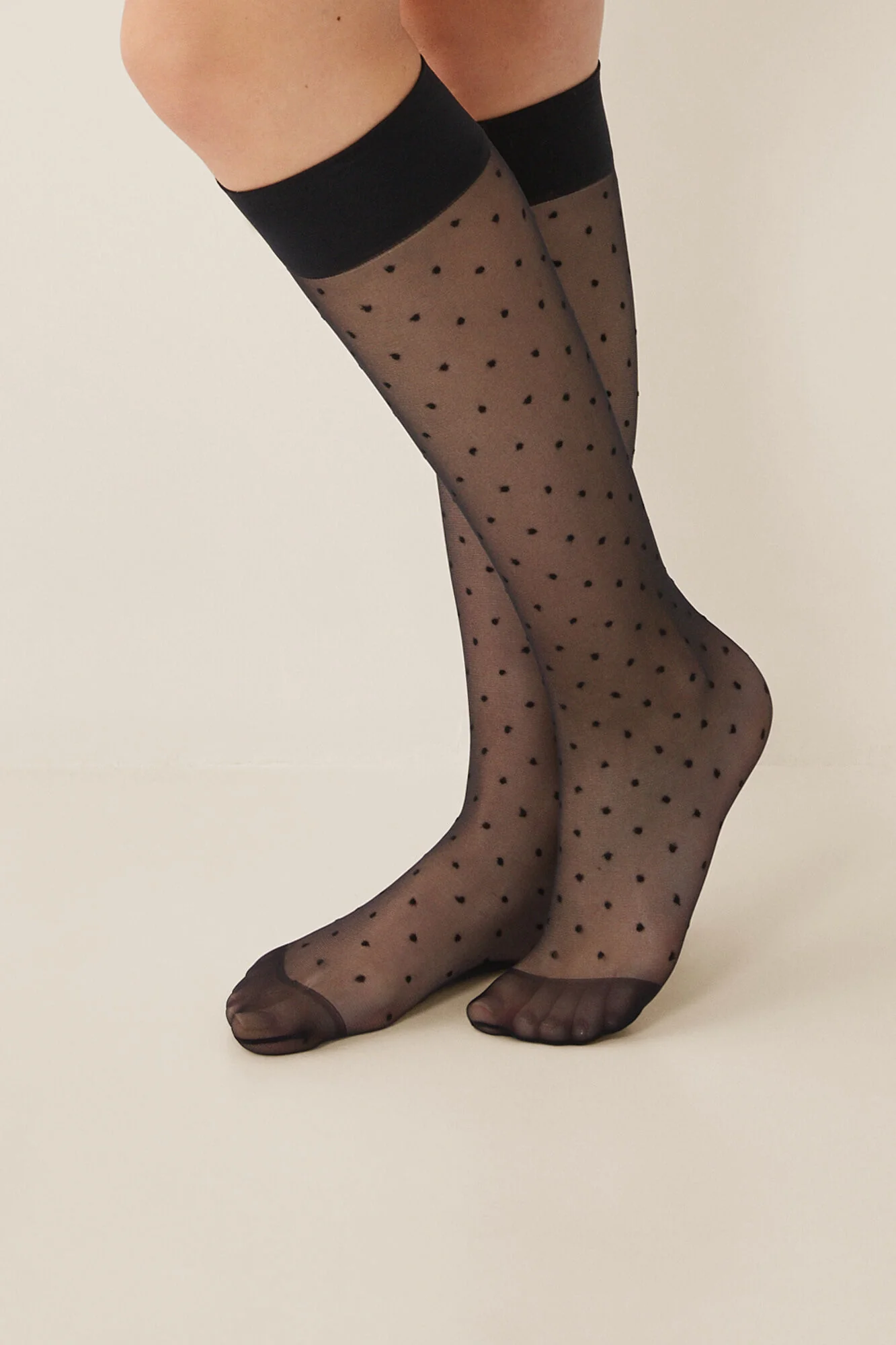 Black Tulle Tights - Image 2
