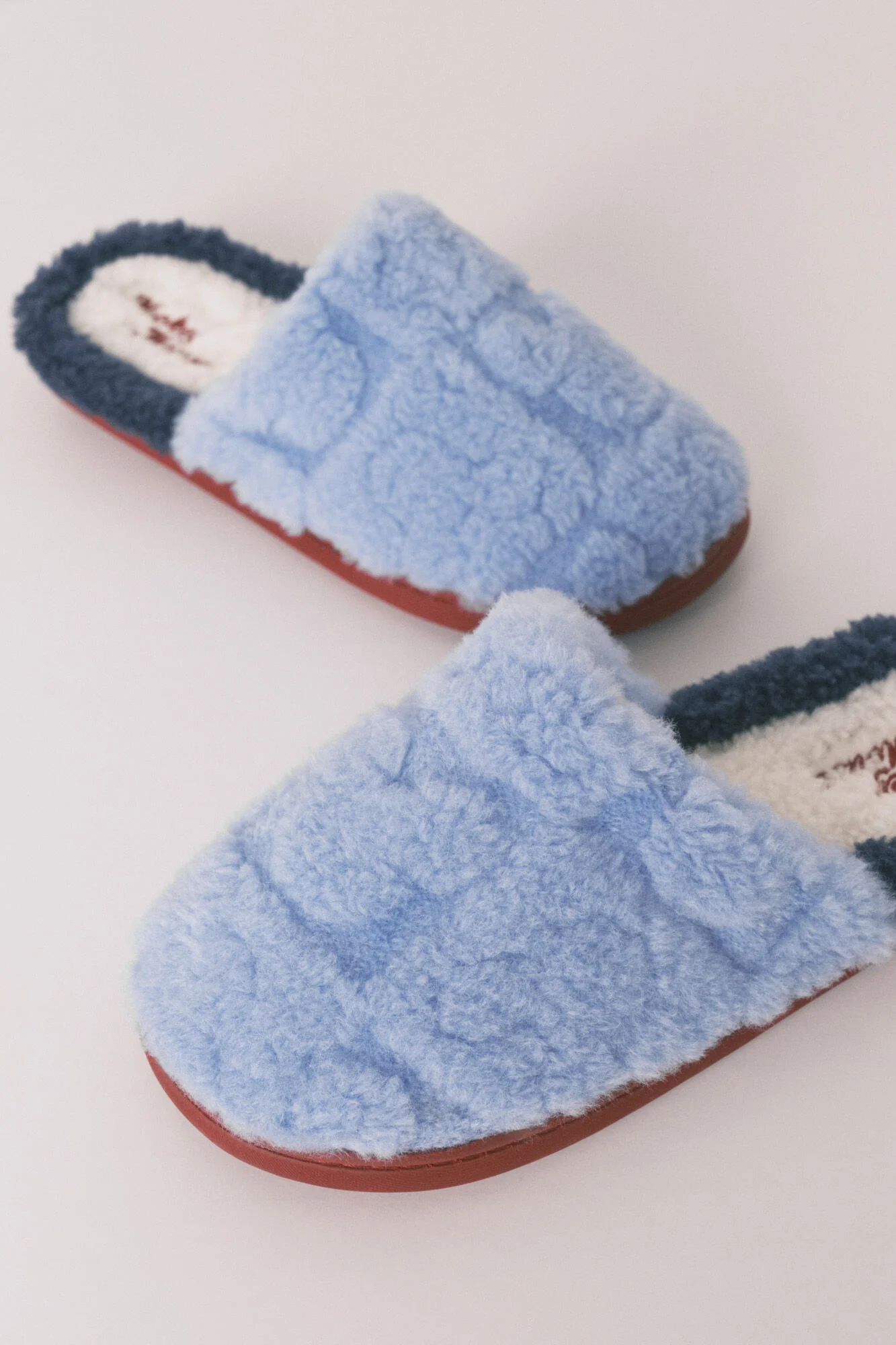 Blue Mickey print shower slippers - Image 5