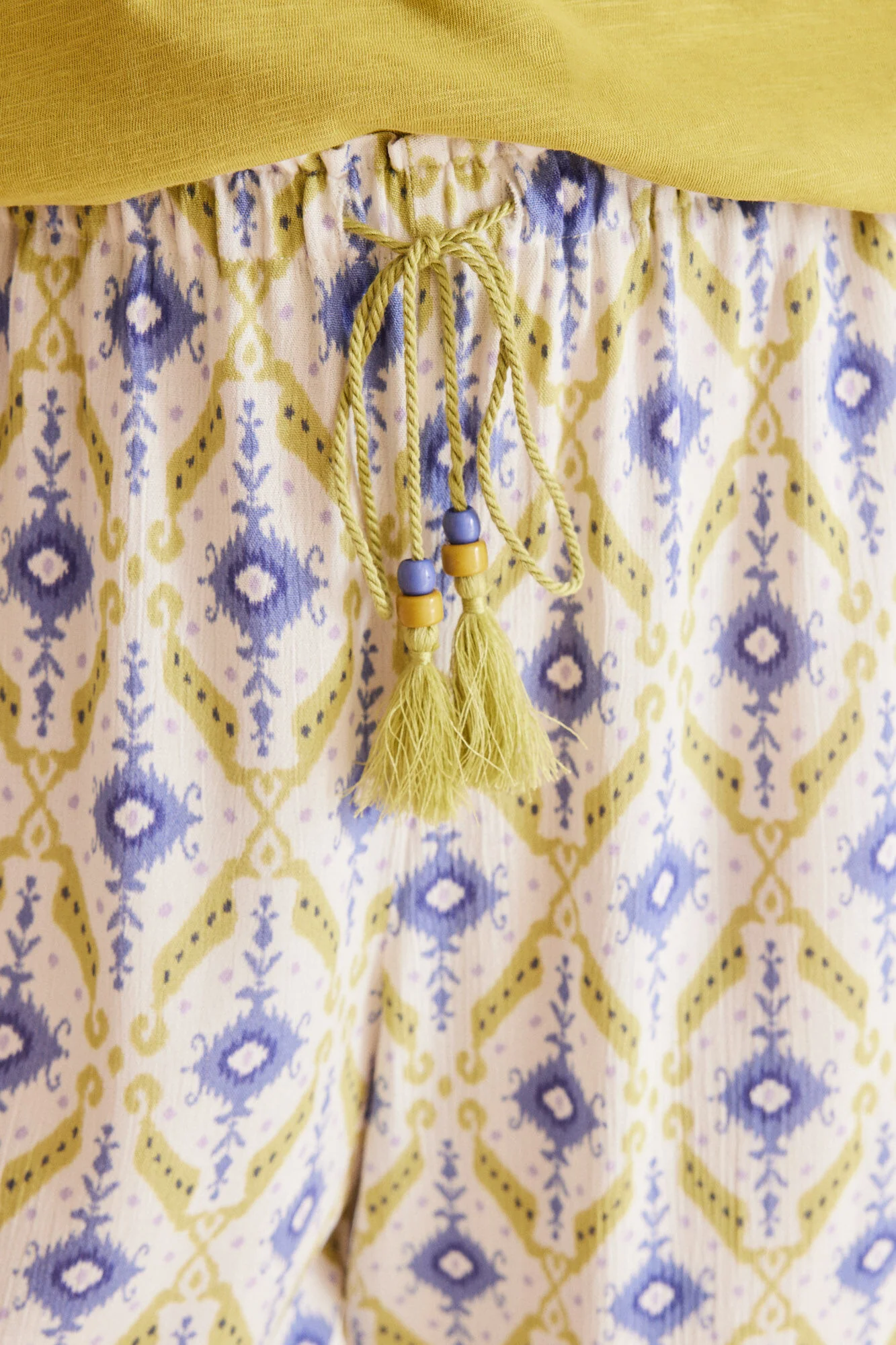 Ikat print capri trousers - Image 2