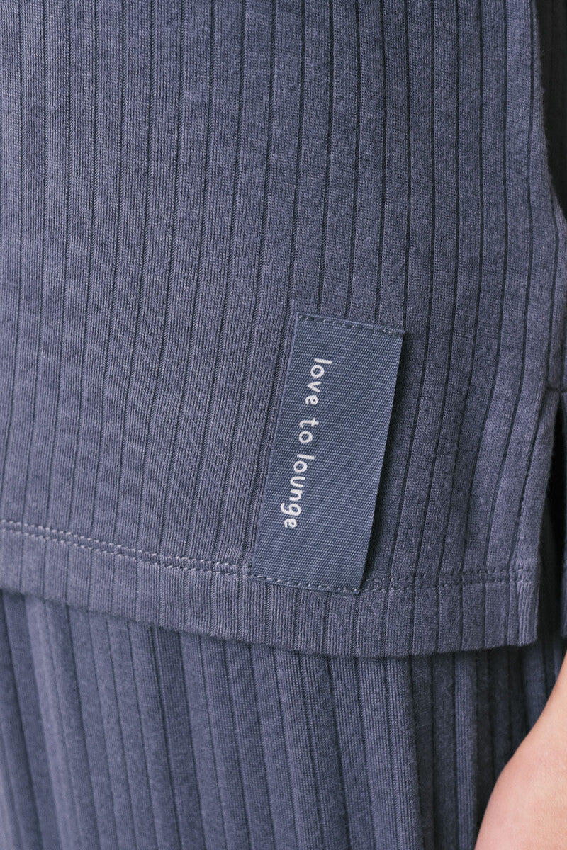 Blue soft viscose capri pajamas - Image 5