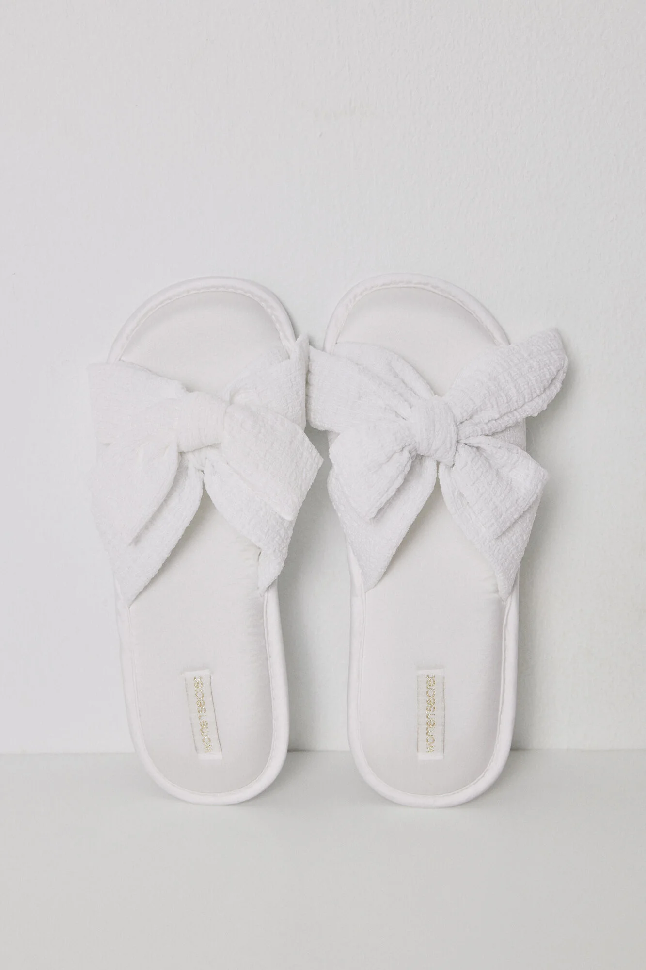 bow or tie bow house slippers - Image 3