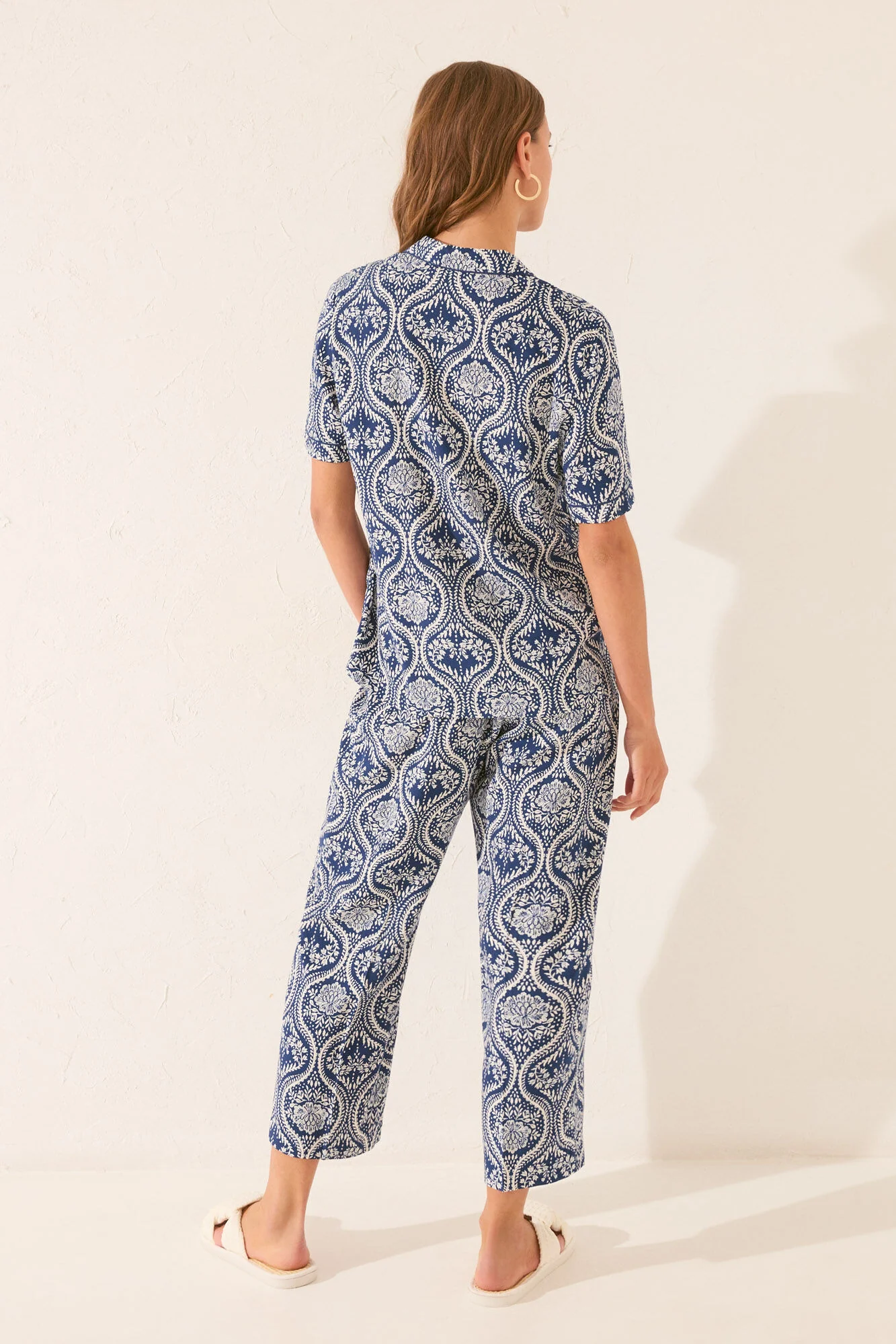 Capri allover print classic pyjamas - Image 3
