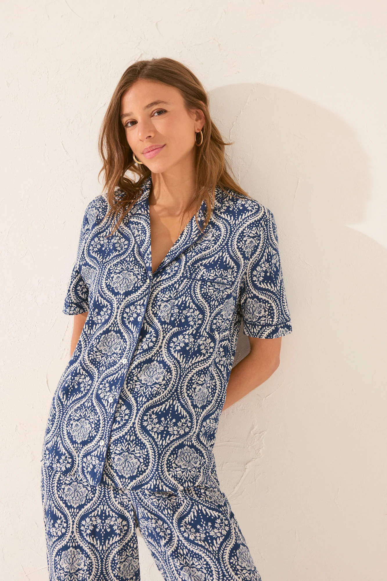 Capri allover print classic pyjamas - Image 4
