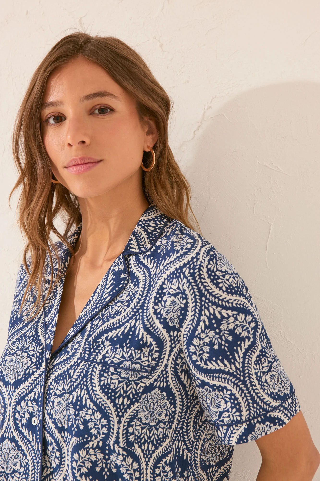 Capri allover print classic pyjamas - Image 5