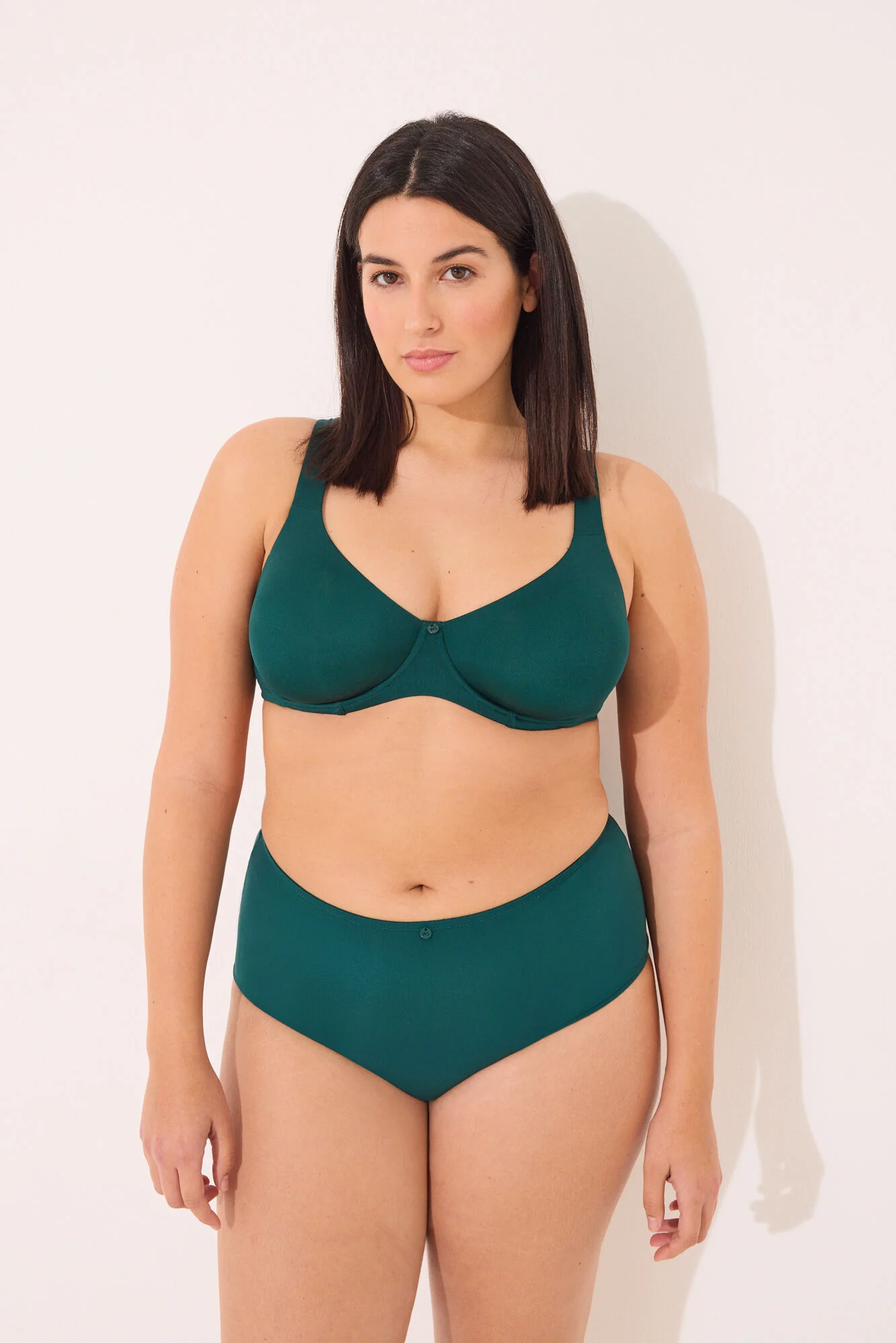 Classic bra PRETTY green microfibre - Image 4