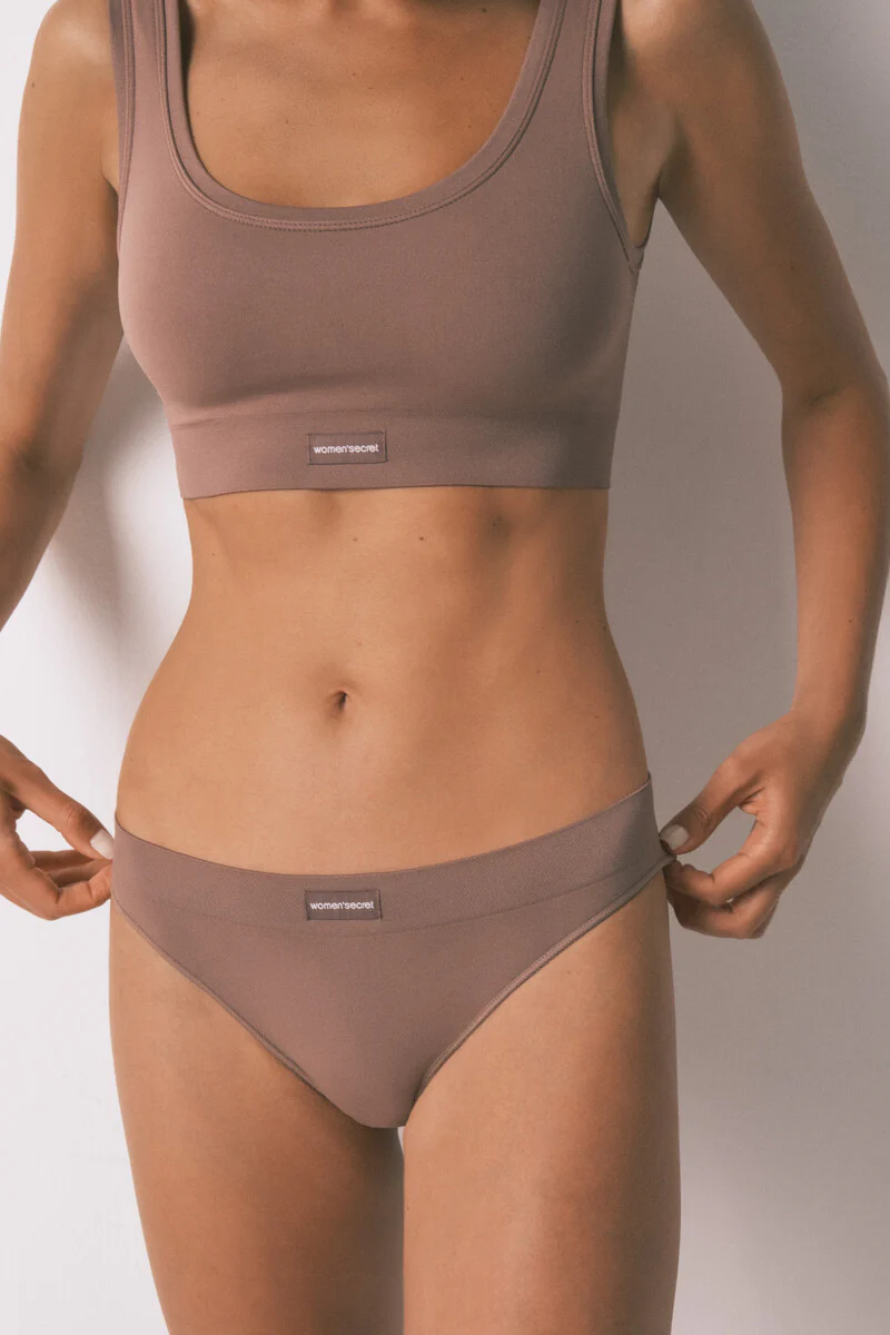 Classic brown seamless panty - Image 2