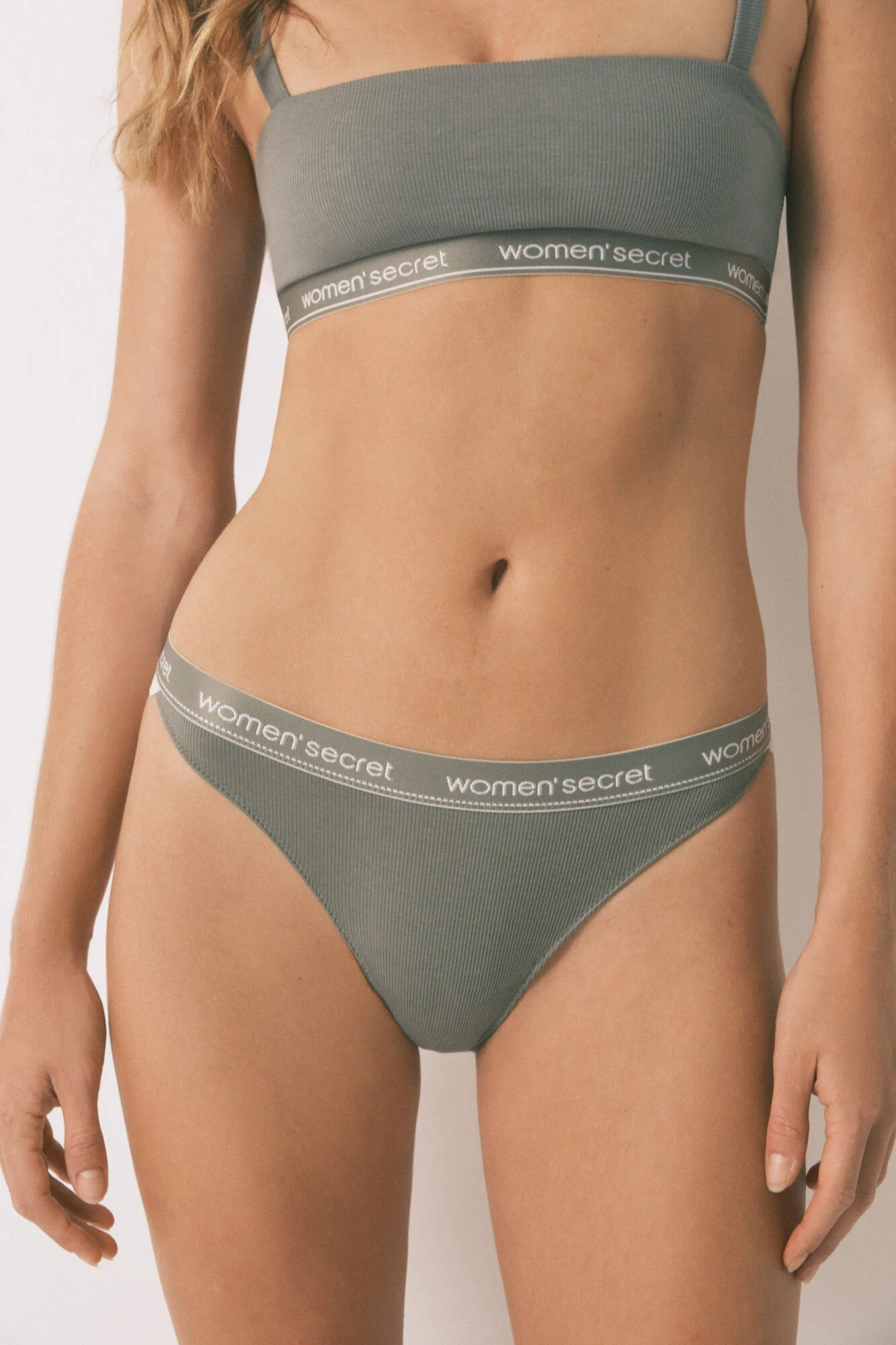 Classic khaki cotton panty - Image 2