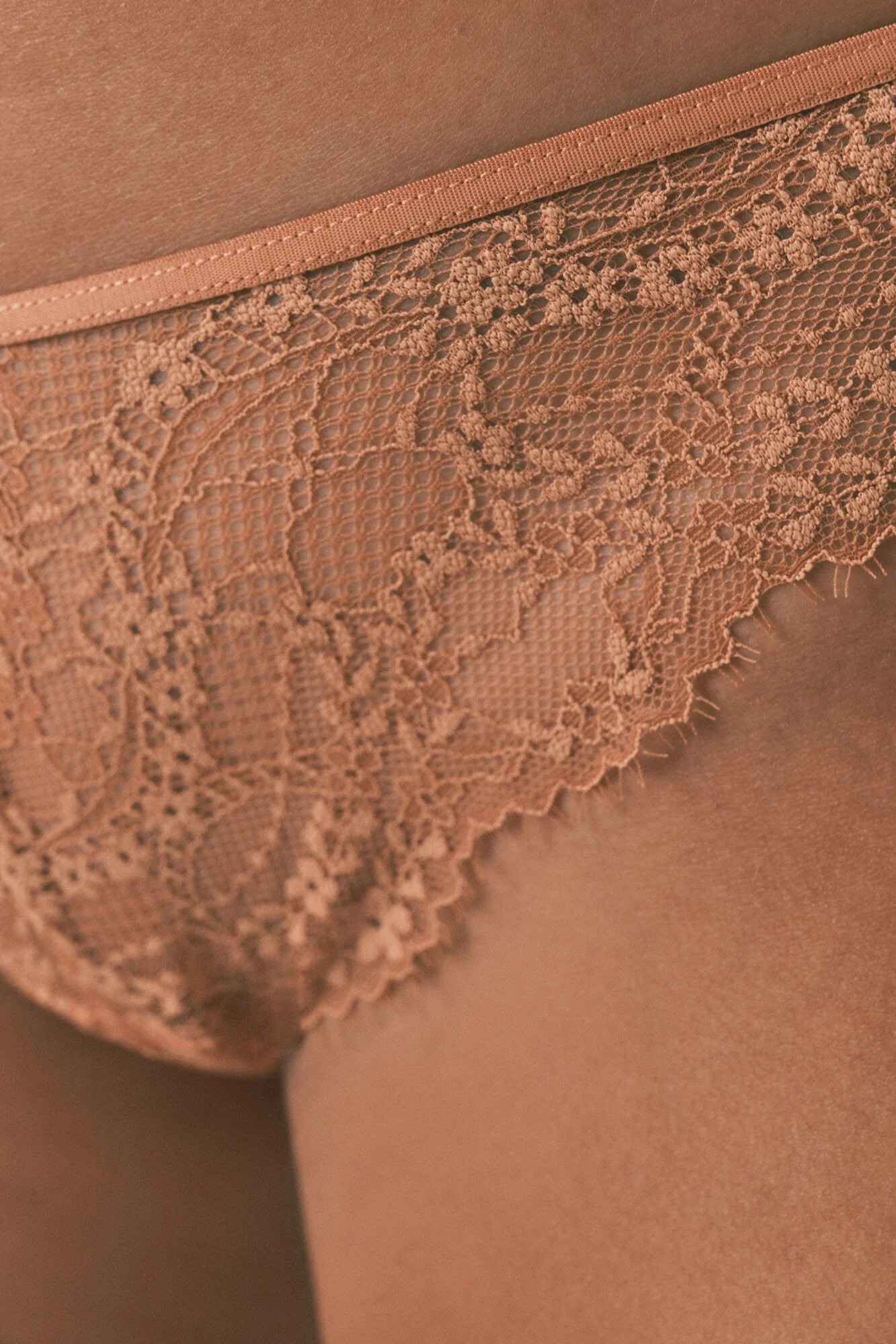 Classic orange lace panty - Image 3