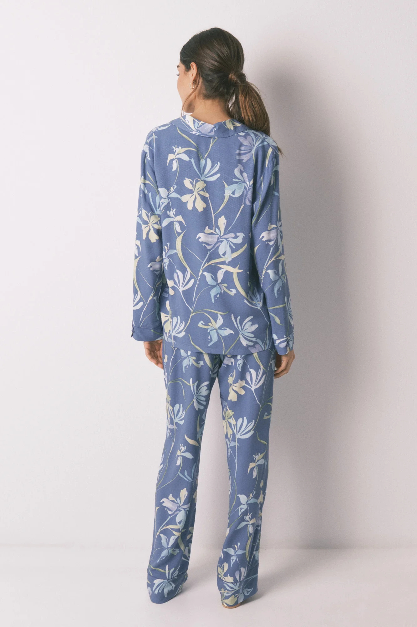 Classic pyjamas flower print - Image 3