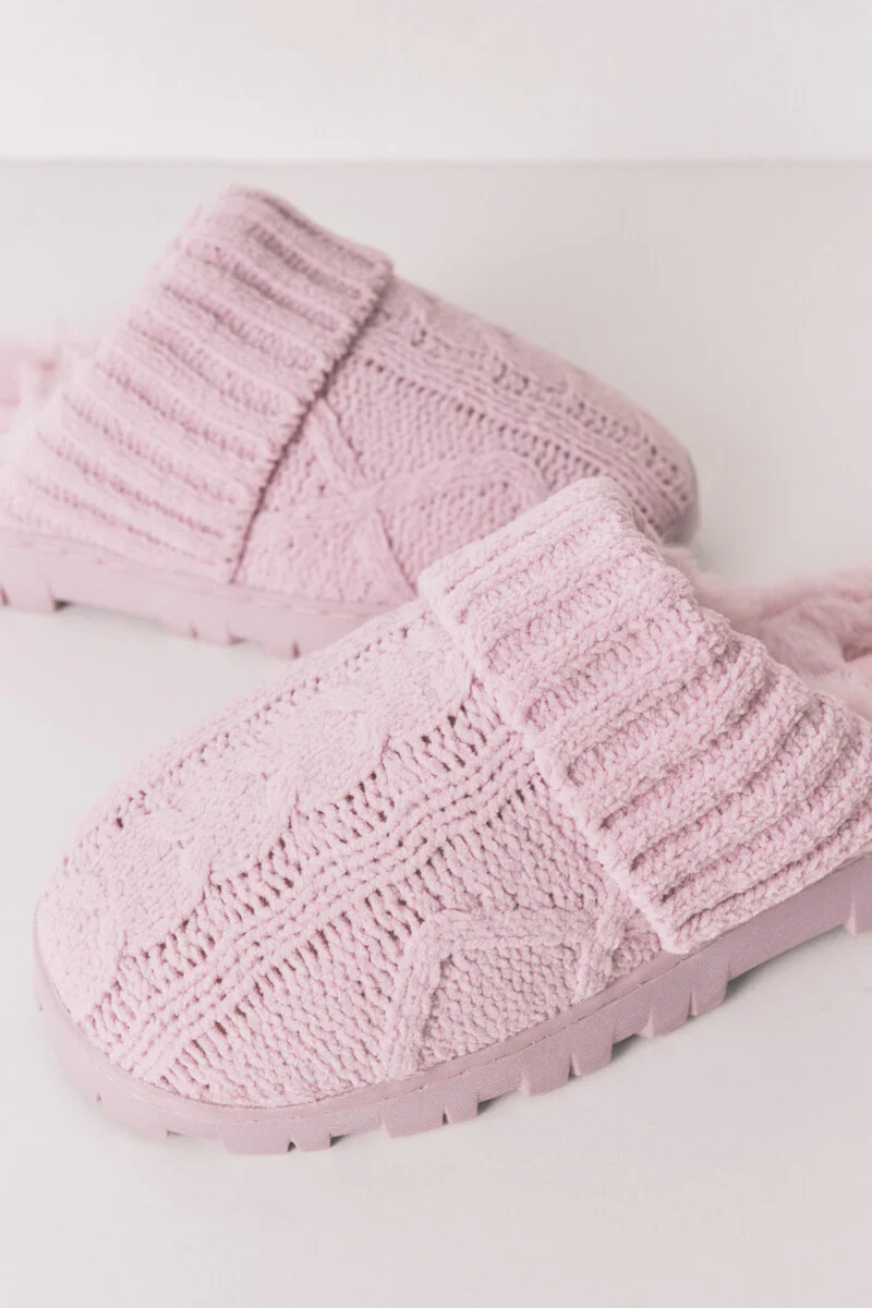 Comfort braided hair slippers - Image 4