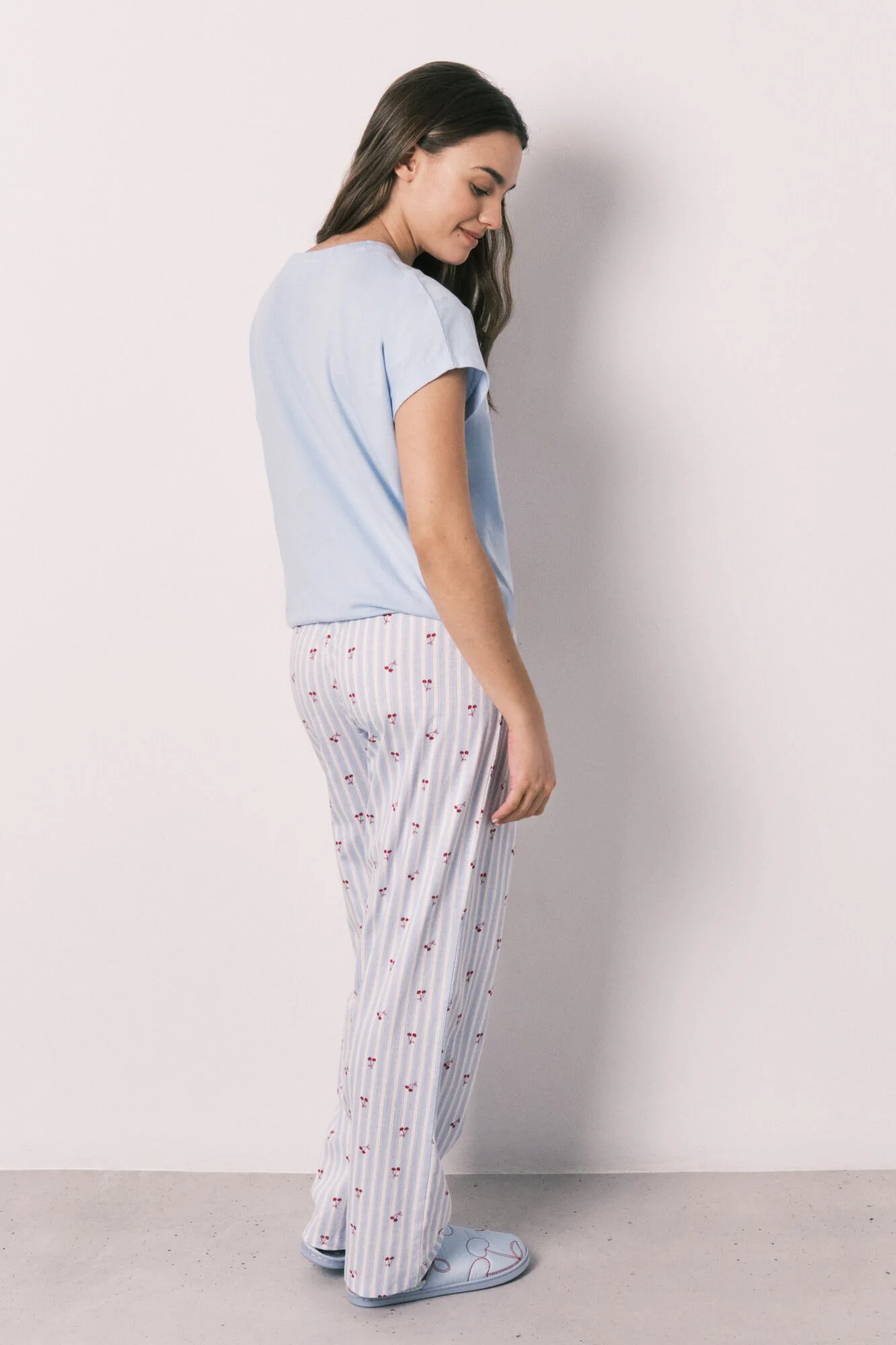 Cotton short sleeve long pyjamas MICKEY - Image 2