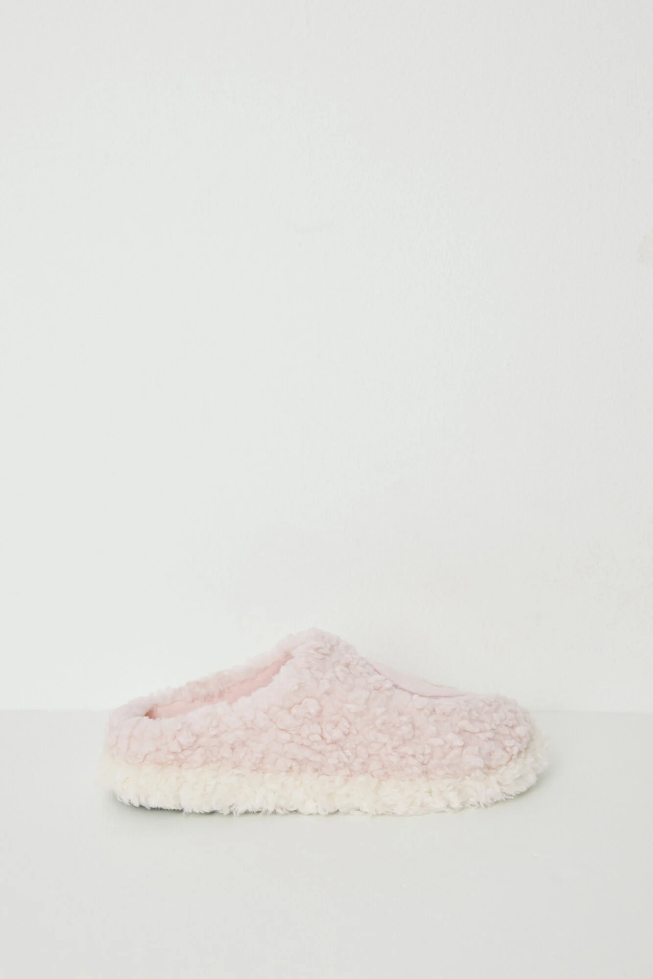 Faux shearling Smiley slippers - Image 6
