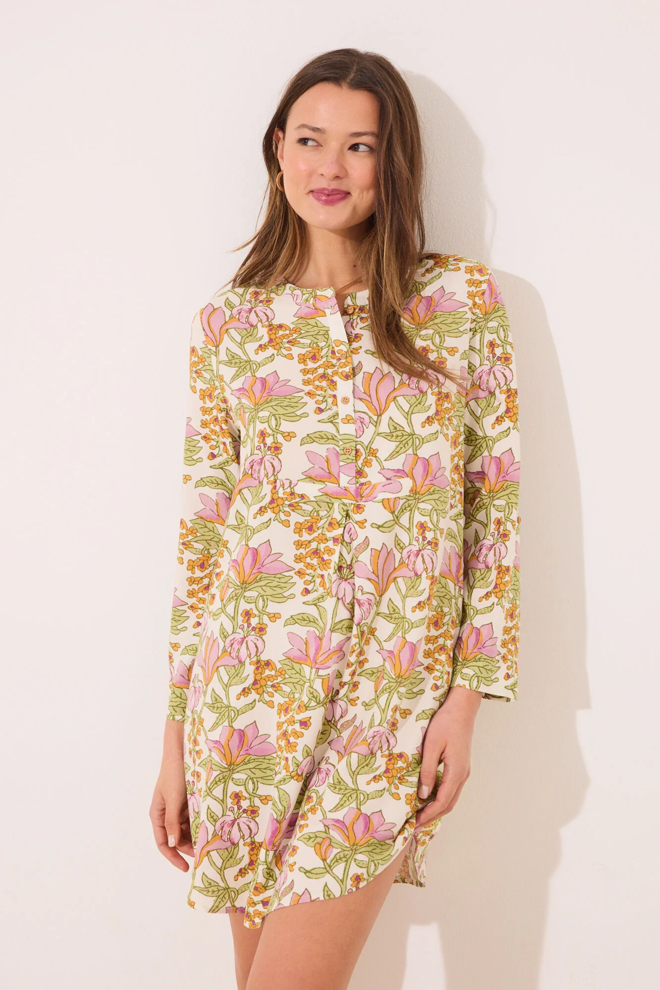 Flower print viscose camisole - Image 3