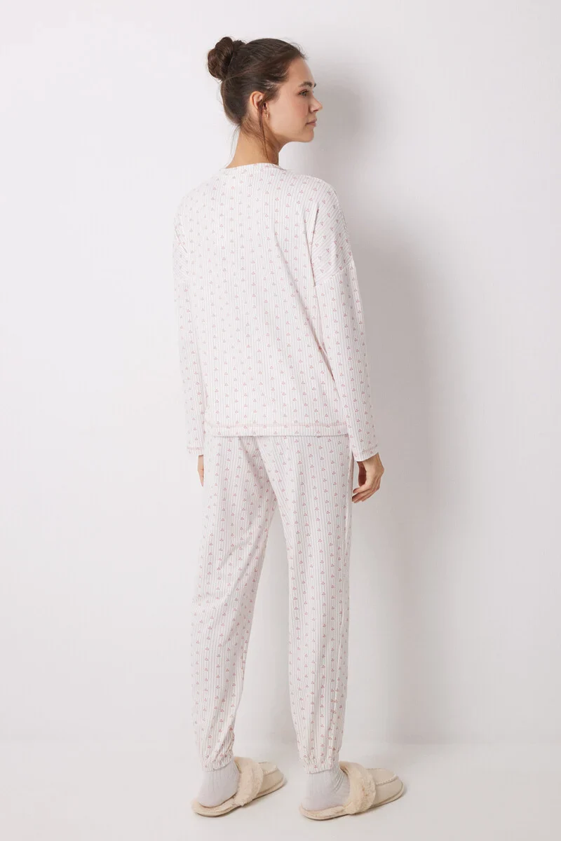 Mafalda long print pajamas - Image 5
