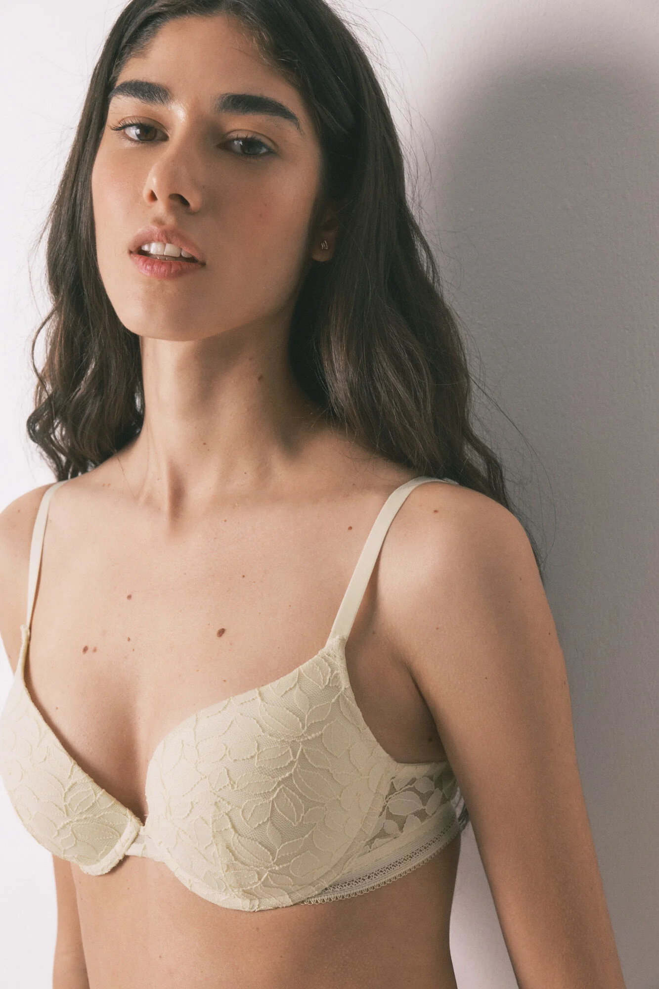 GORGEOUS beige lace push-up bra - Image 4
