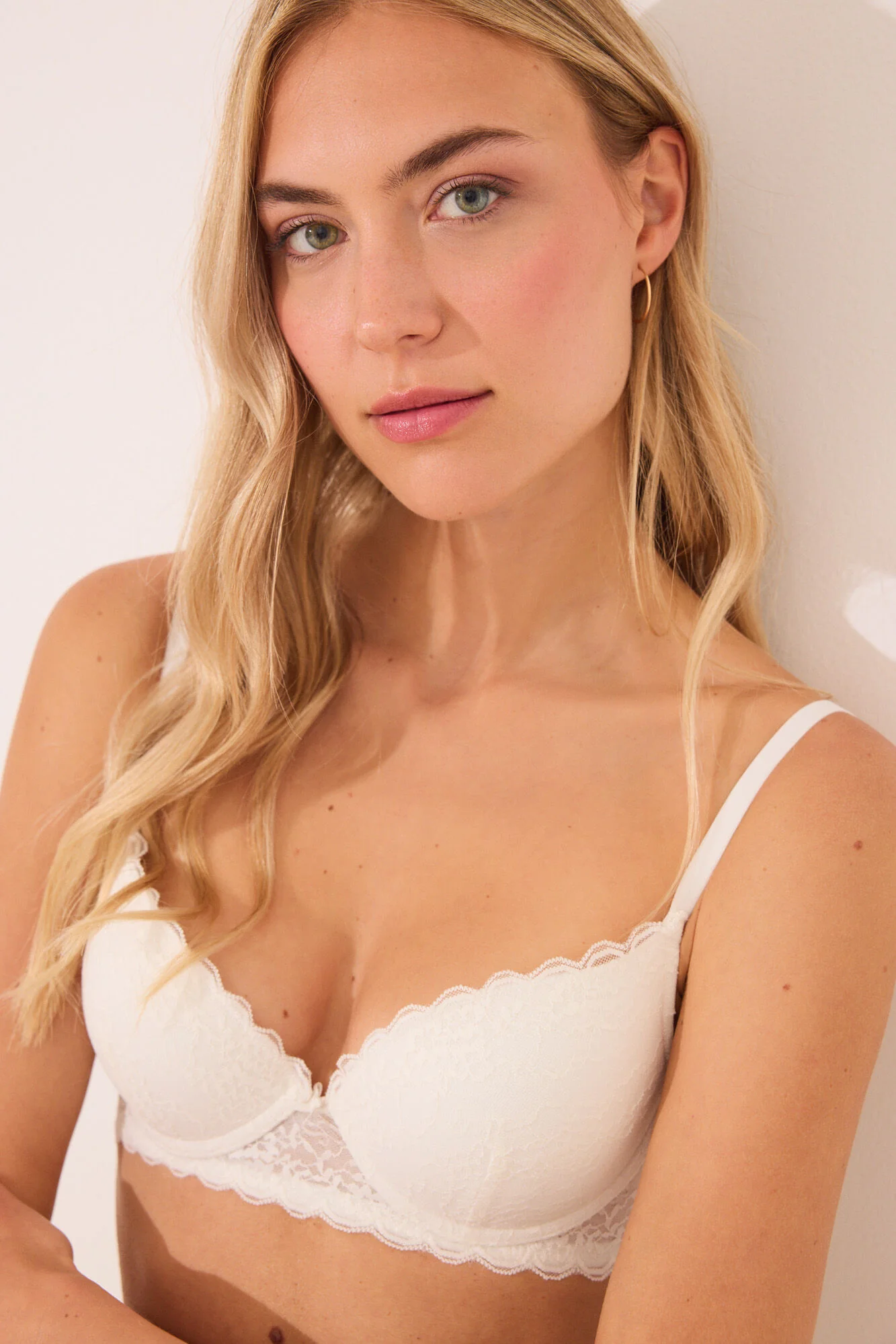 GORGEOUS ivory lace push-up bra - Image 6