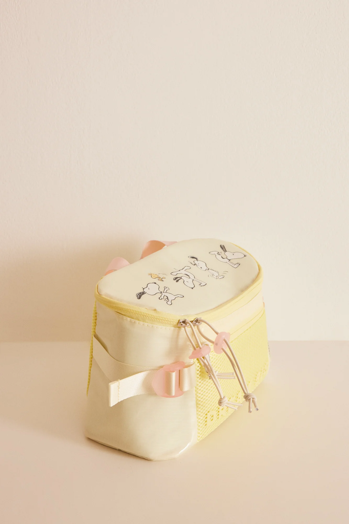 Medium yellow Snoopy vanity case - Image 2