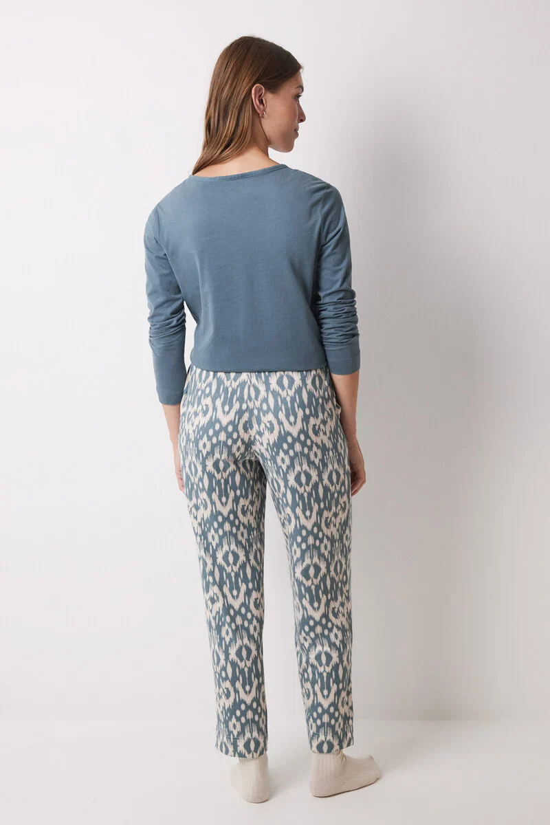 Super soft carrot blue pants - Image 4
