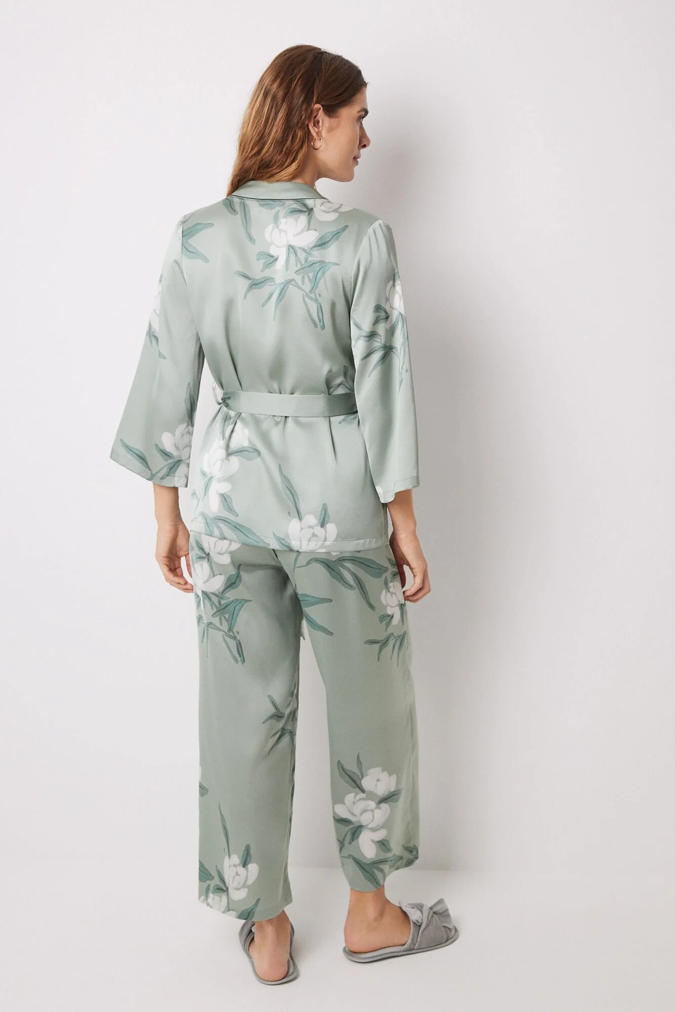 Green 3-piece pyjamas set - Image 2