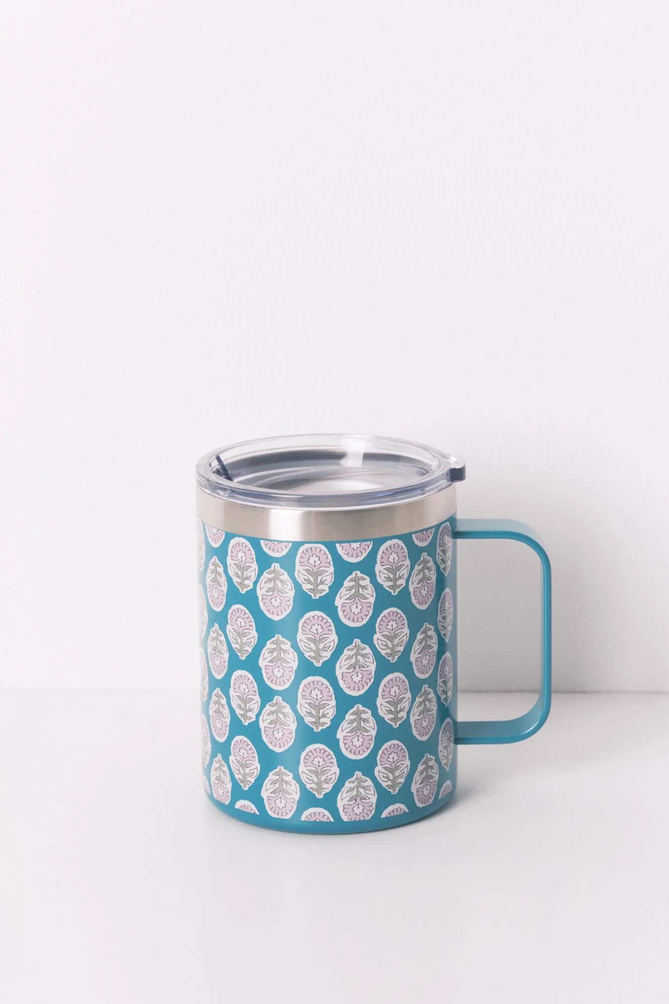 Green printed thermal mug - Image 2