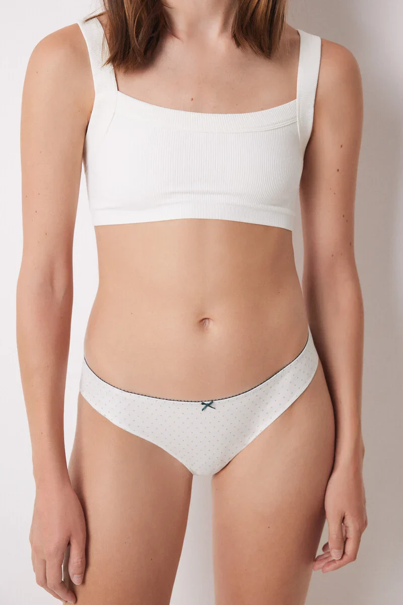 Pack of 7 classic printed cotton panties - Image 3