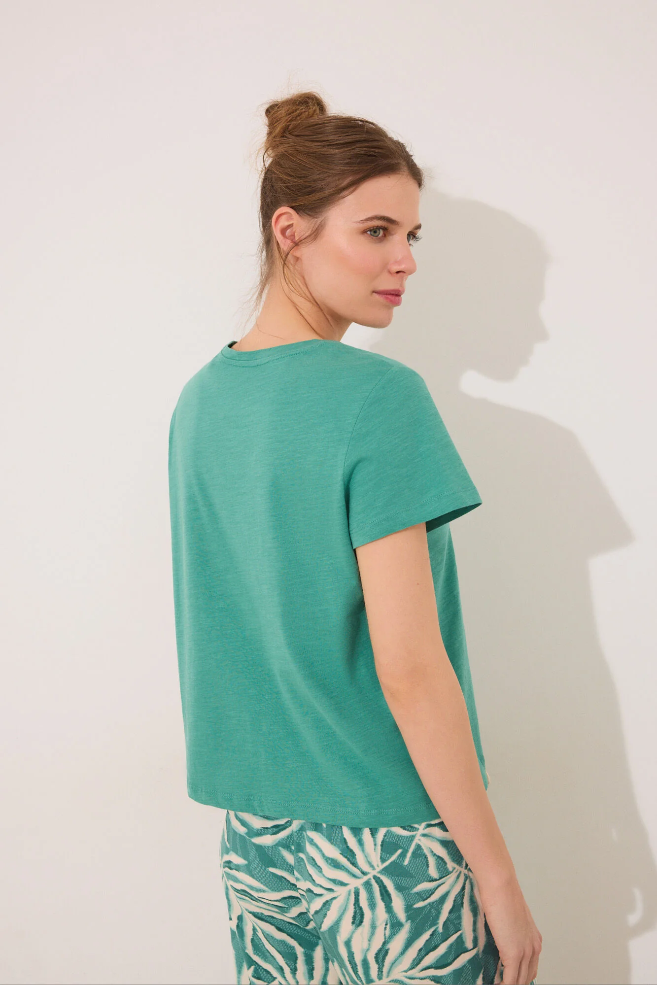 Green short sleeve T-shirt - Image 3