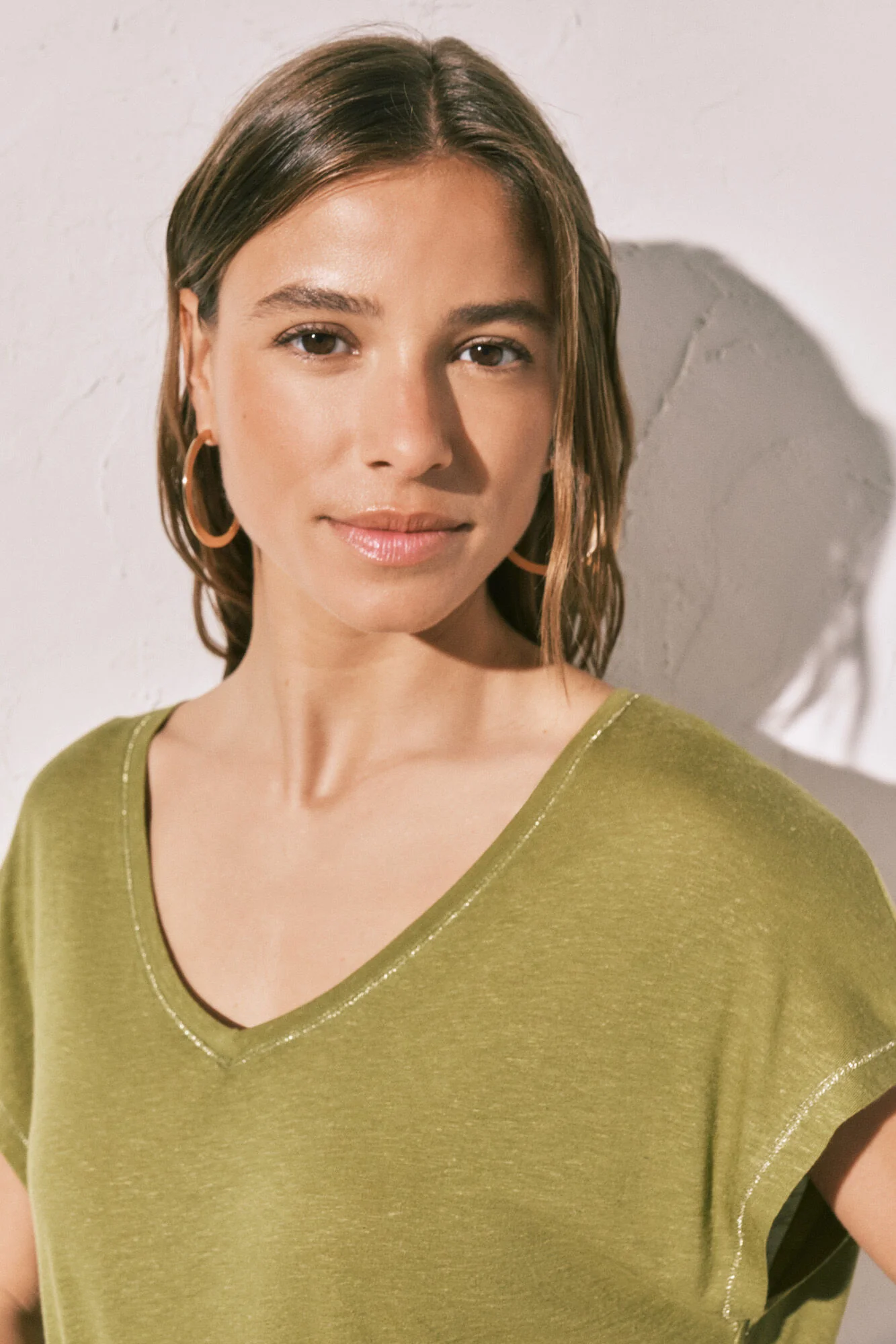 Green short sleeve T-shirt - Image 2